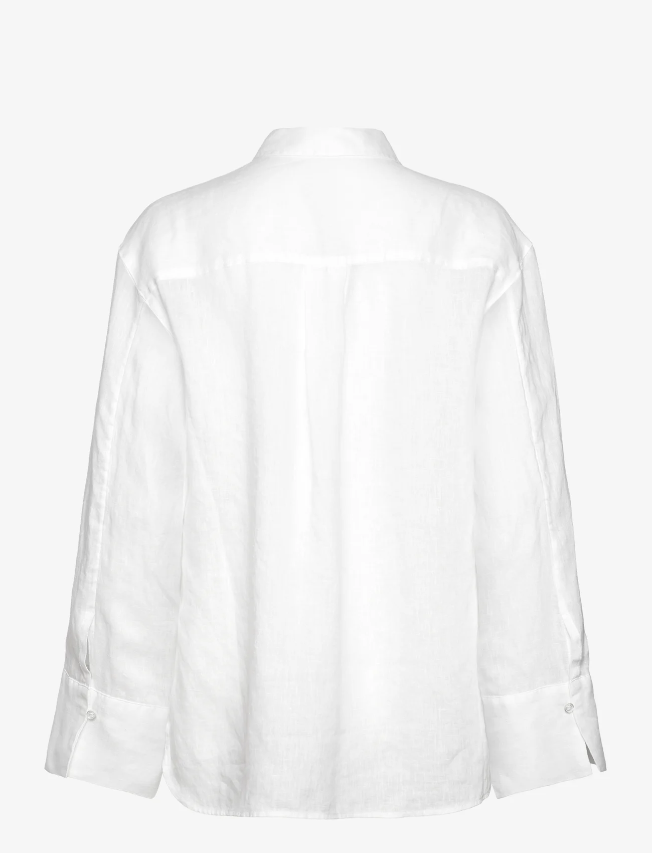 Twist & Tango - Alexandria Shirt - linasest riidest särgid - white - 1