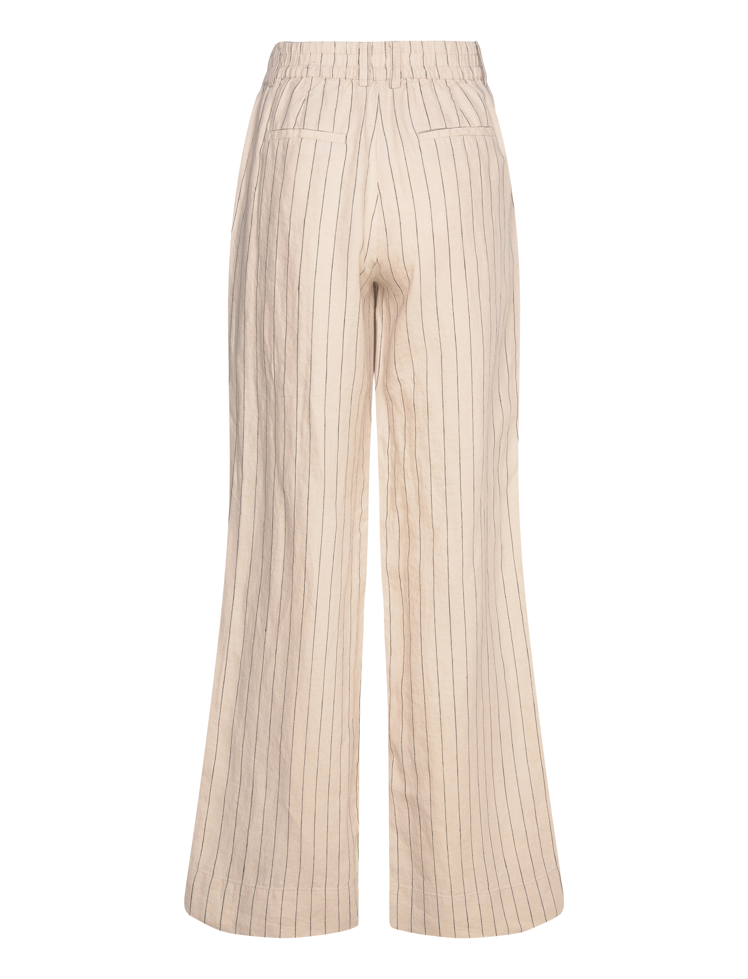 Twist & Tango - Serena Trousers - leinenhosen - beige pinstripe - 1