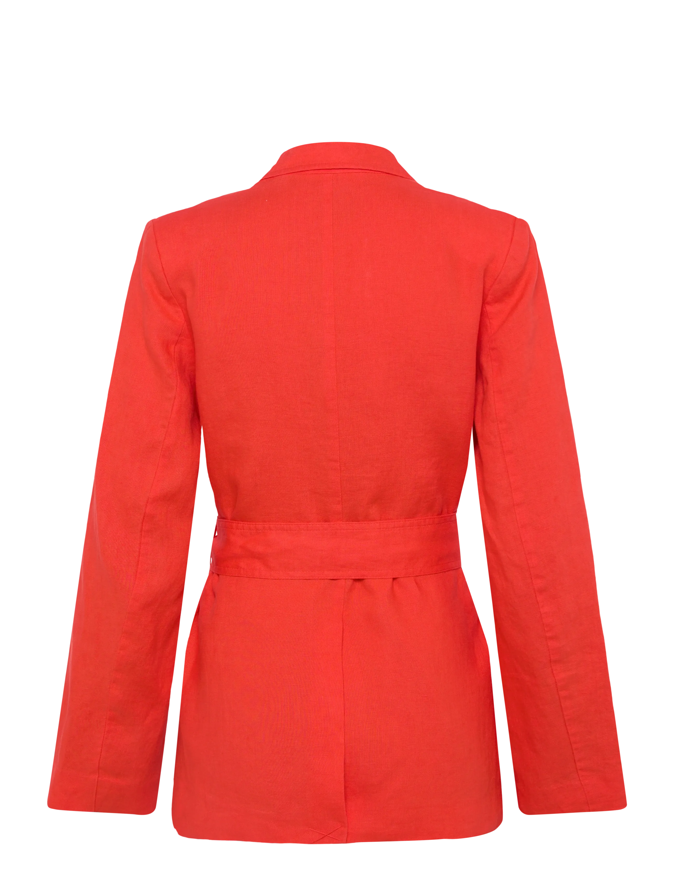 Twist & Tango - Presely Blazer - blazer mit gürtel - mandarin red - 2
