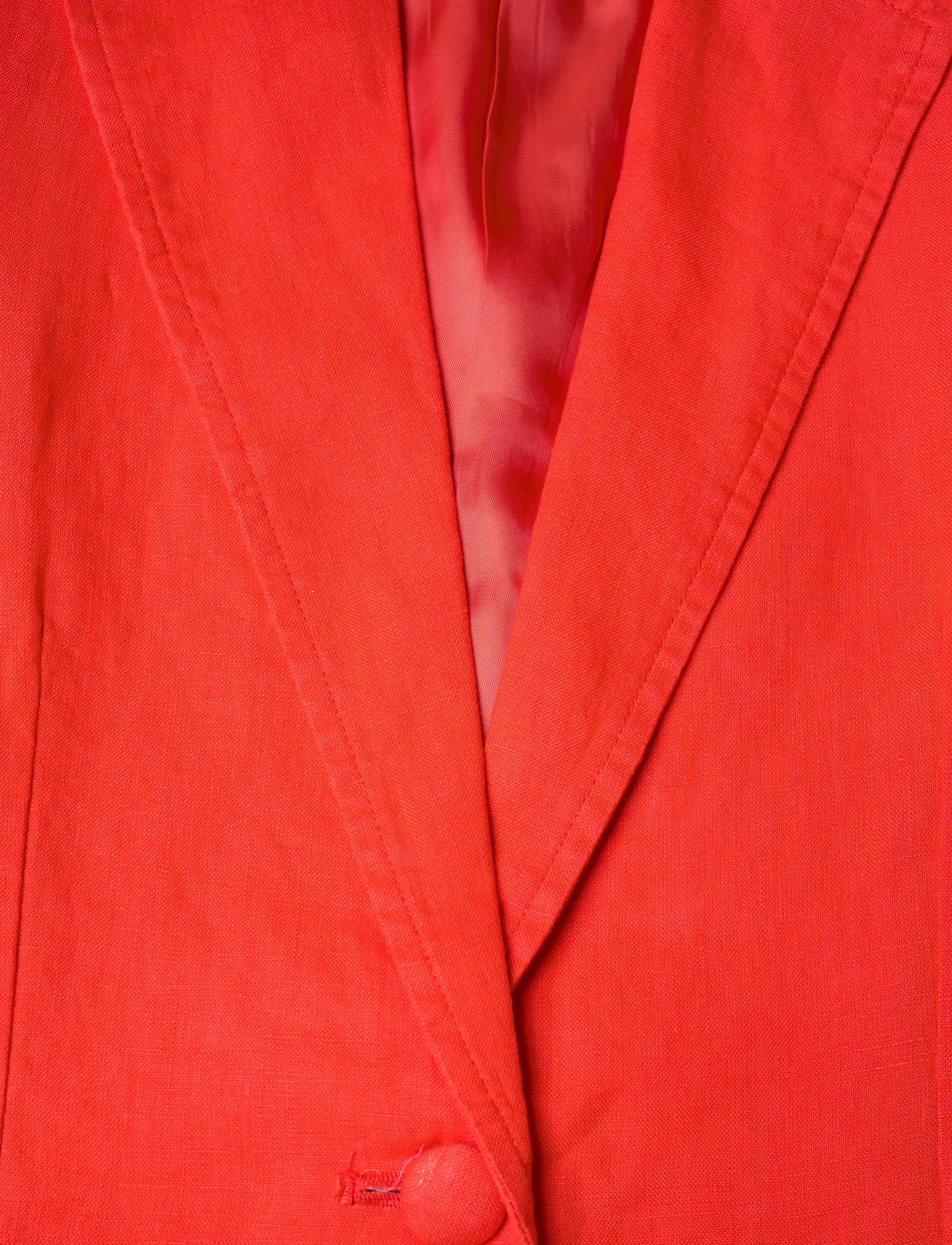 Twist & Tango - Presely Blazer - blazer mit gürtel - mandarin red - 5