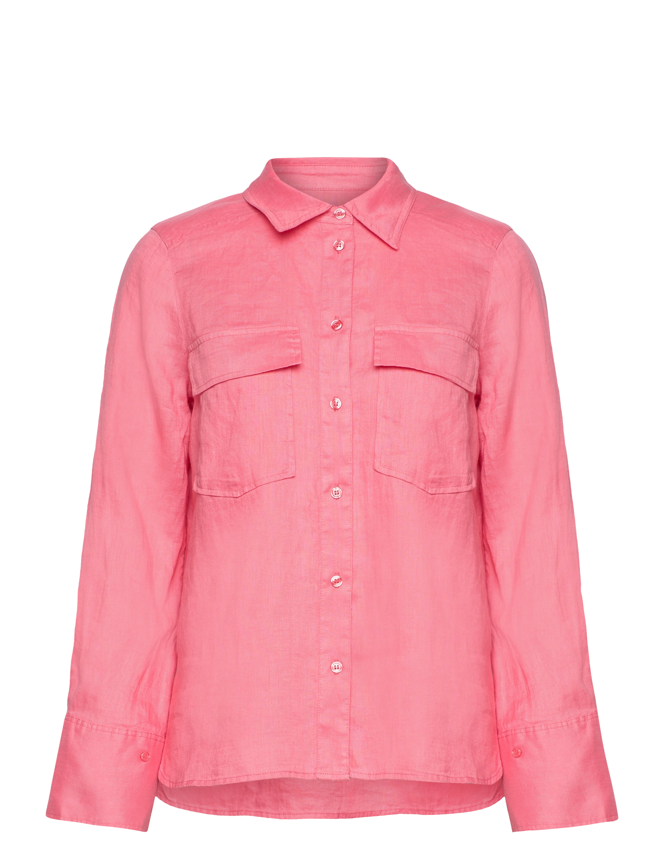 Twist & Tango Cassidy Linen Shirt - Tøj - TEA ROSE / pink/rose