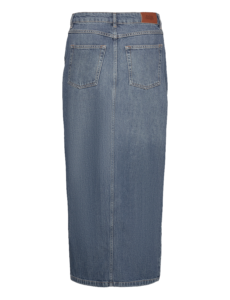 Twist & Tango - Hattie Rigid Denim Skirt - jeanskjolar - dk blue wash - 1