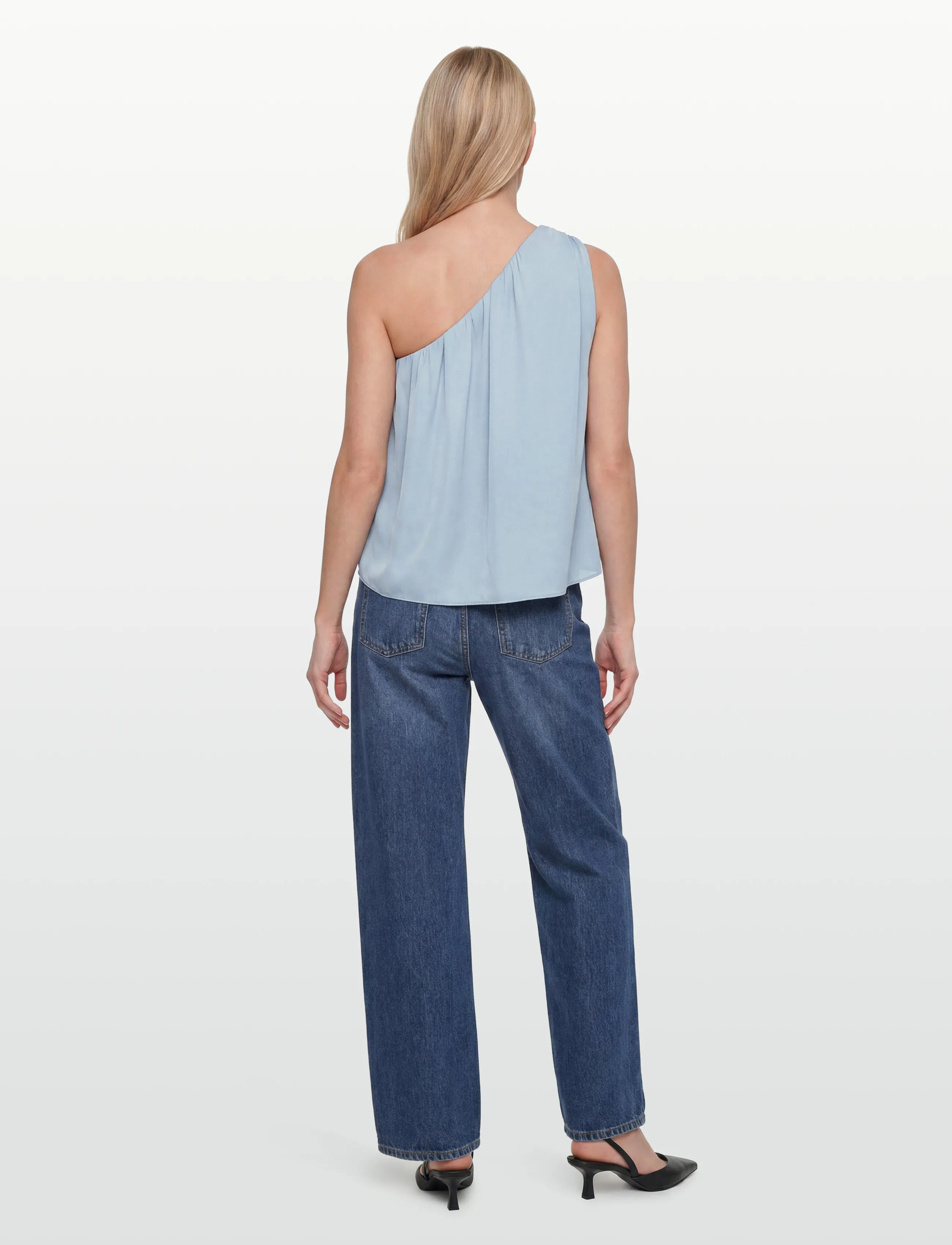 Twist & Tango - Luciana Blouse - Ærmeløse bluser - dusty blue - 4