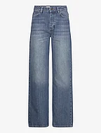 Tori Rigid Jeans - DK BLUE WASH