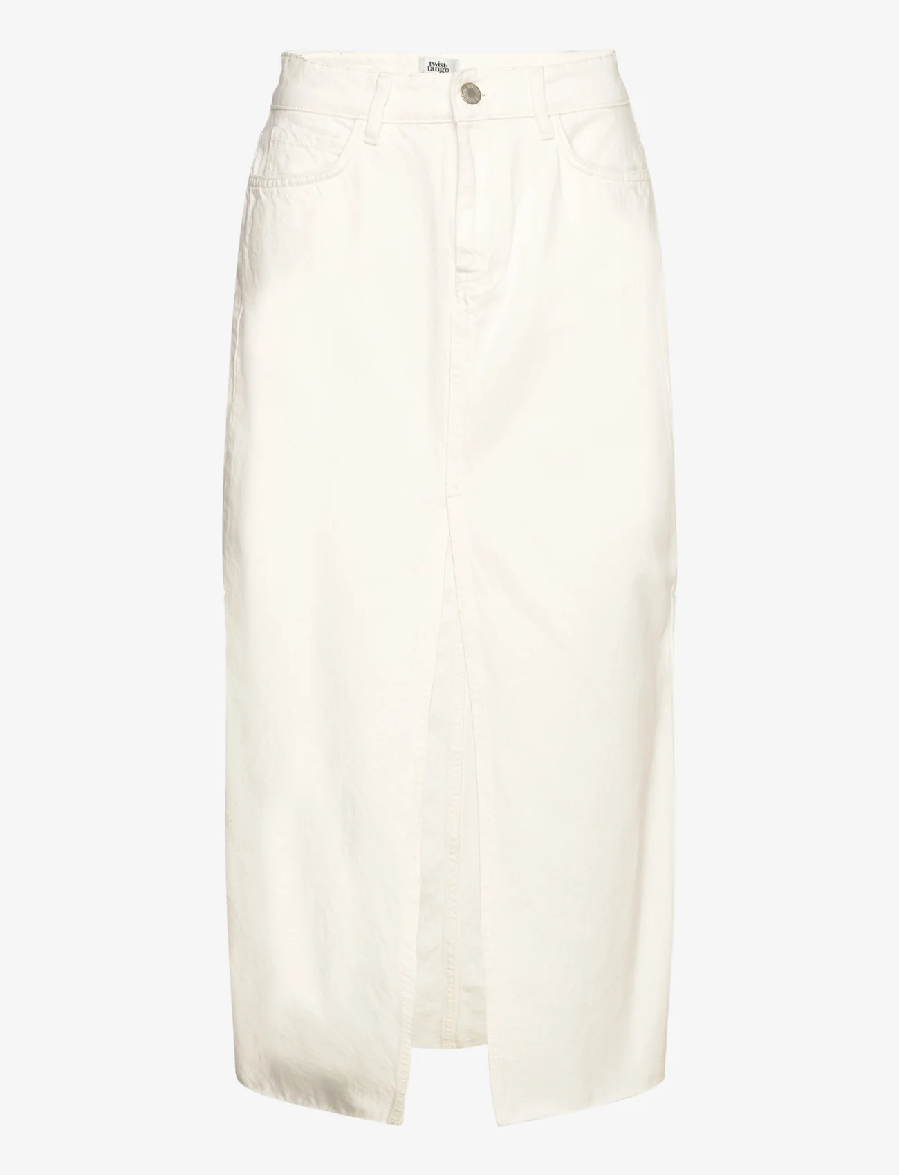 Twist & Tango - Gemma Rigid Denim Skirt - jeanskjolar - off white - 0