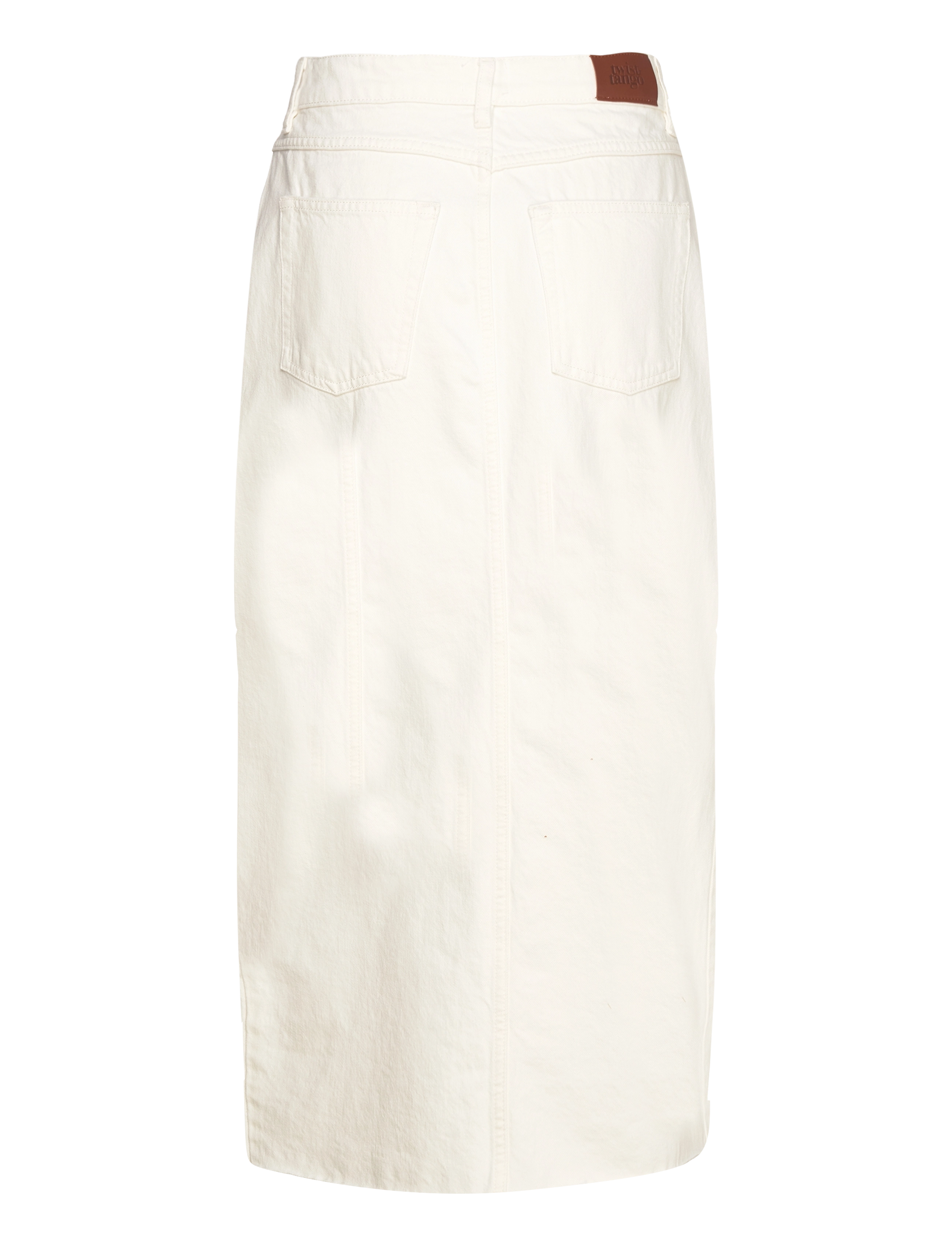 Twist & Tango - Gemma Rigid Denim - denimnederdele - off white - 1