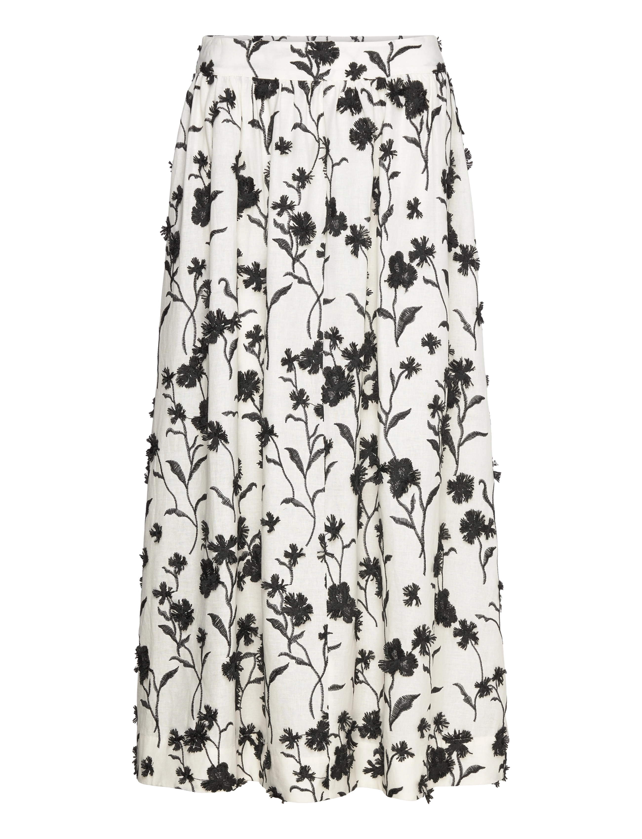 Twist & Tango Bluebell Skirt - Tøj - BLACK FLOWER / multi