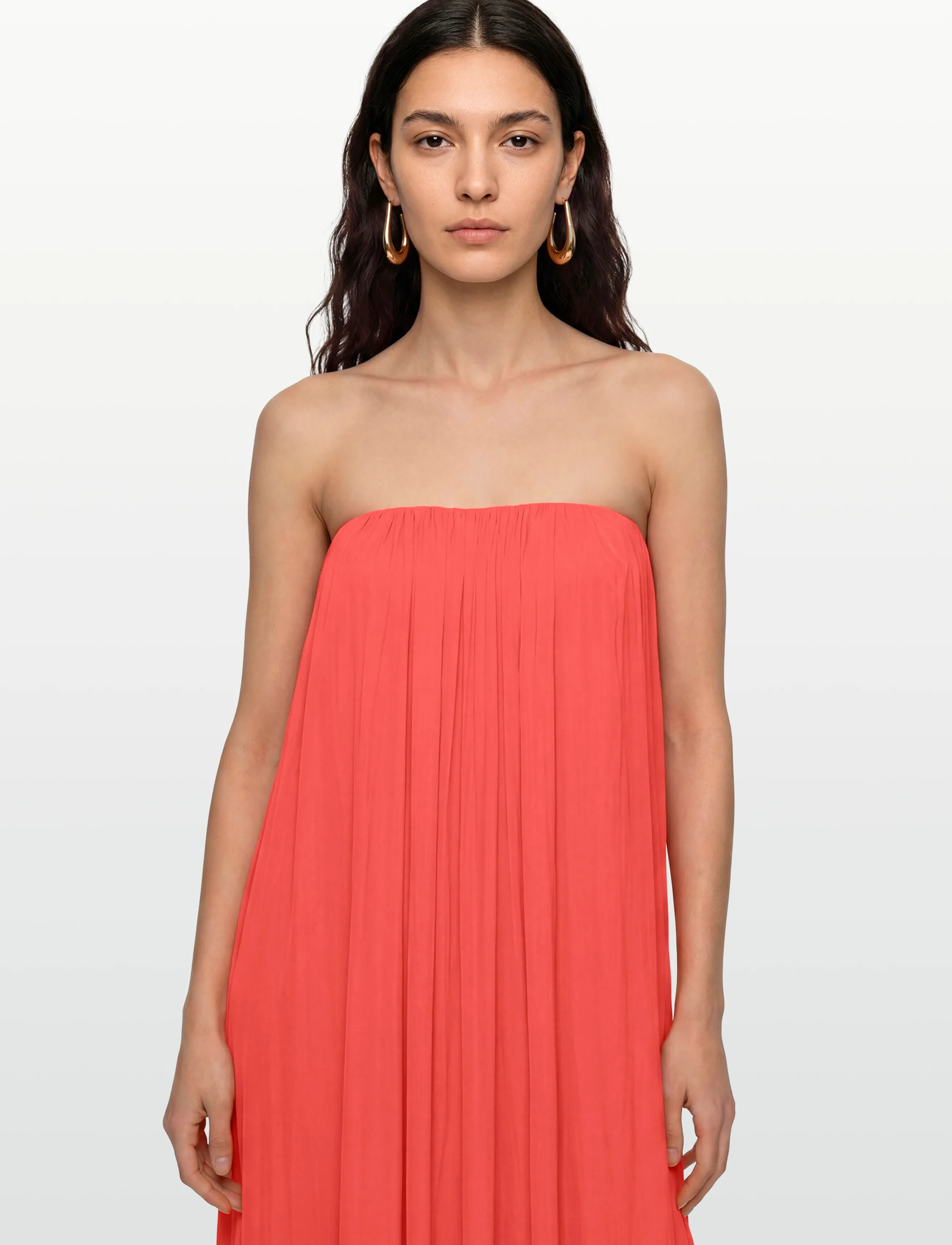 Twist & Tango - Begonia Bandeau Dress - maxiklänningar - candy apple - 3