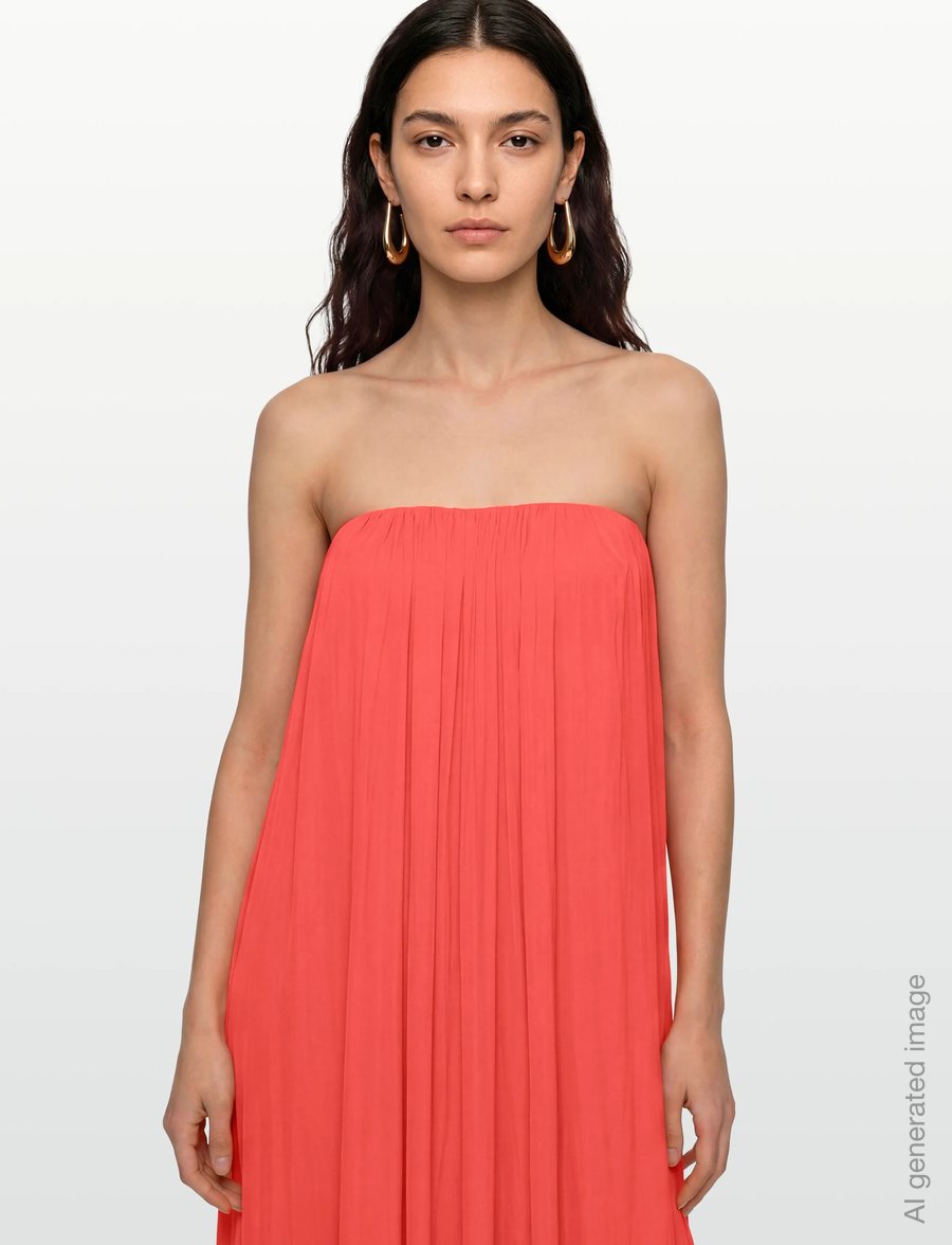 Twist & Tango - Begonia Bandeau Dress - maxikleider - candy apple - 3