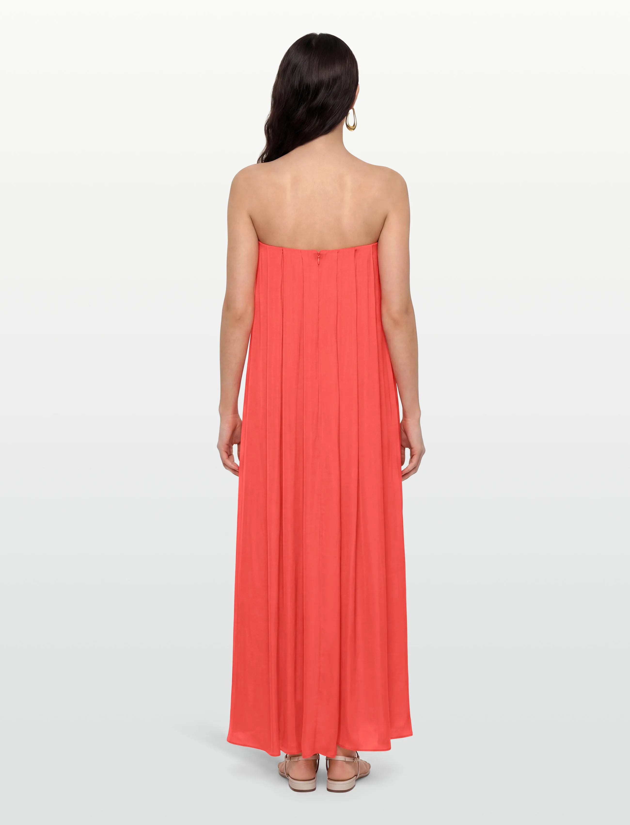 Twist & Tango - Begonia Bandeau Dress - maxiklänningar - candy apple - 4