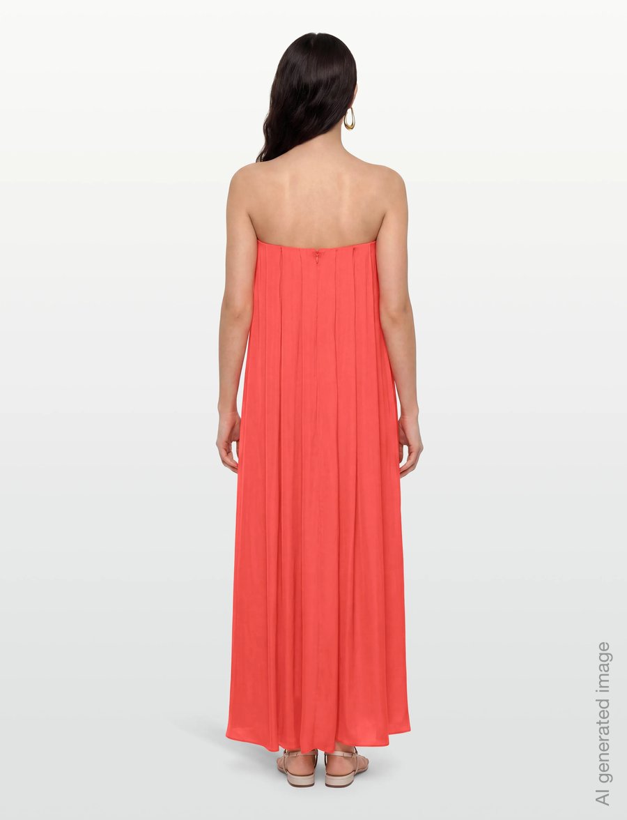 Twist & Tango - Begonia Bandeau Dress - maxikleider - candy apple - 4