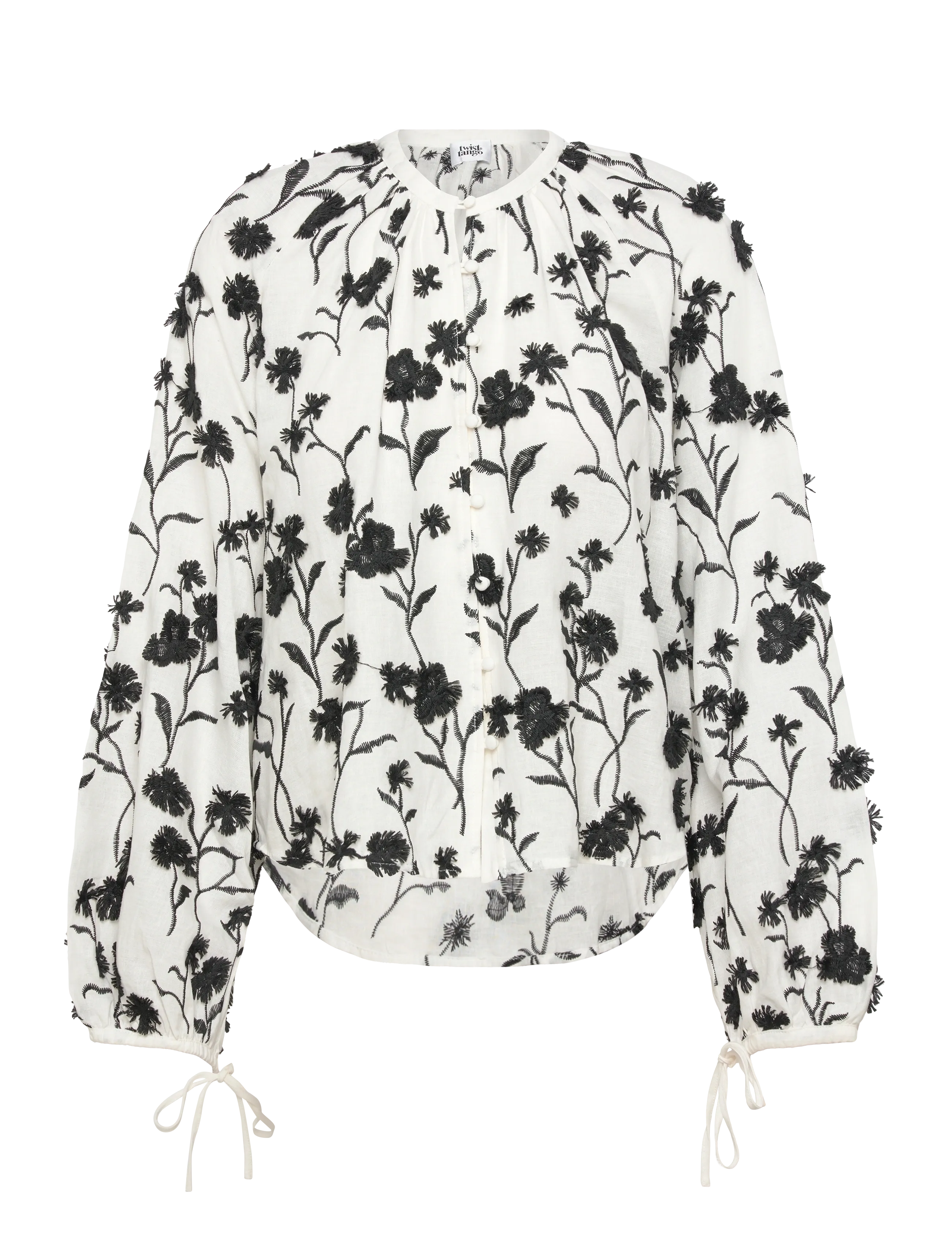 TWIST & TANGO Azalea Bluse Weiß - 34 - Damen