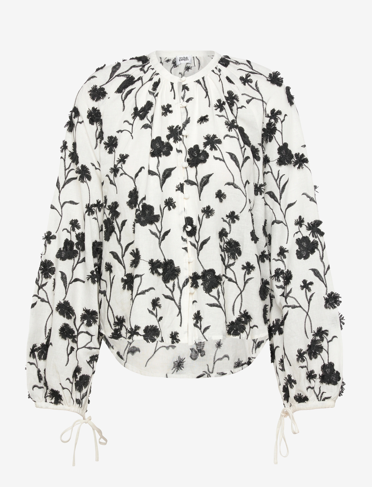 Twist & Tango - Azalea Blouse - langærmede bluser - black - 1