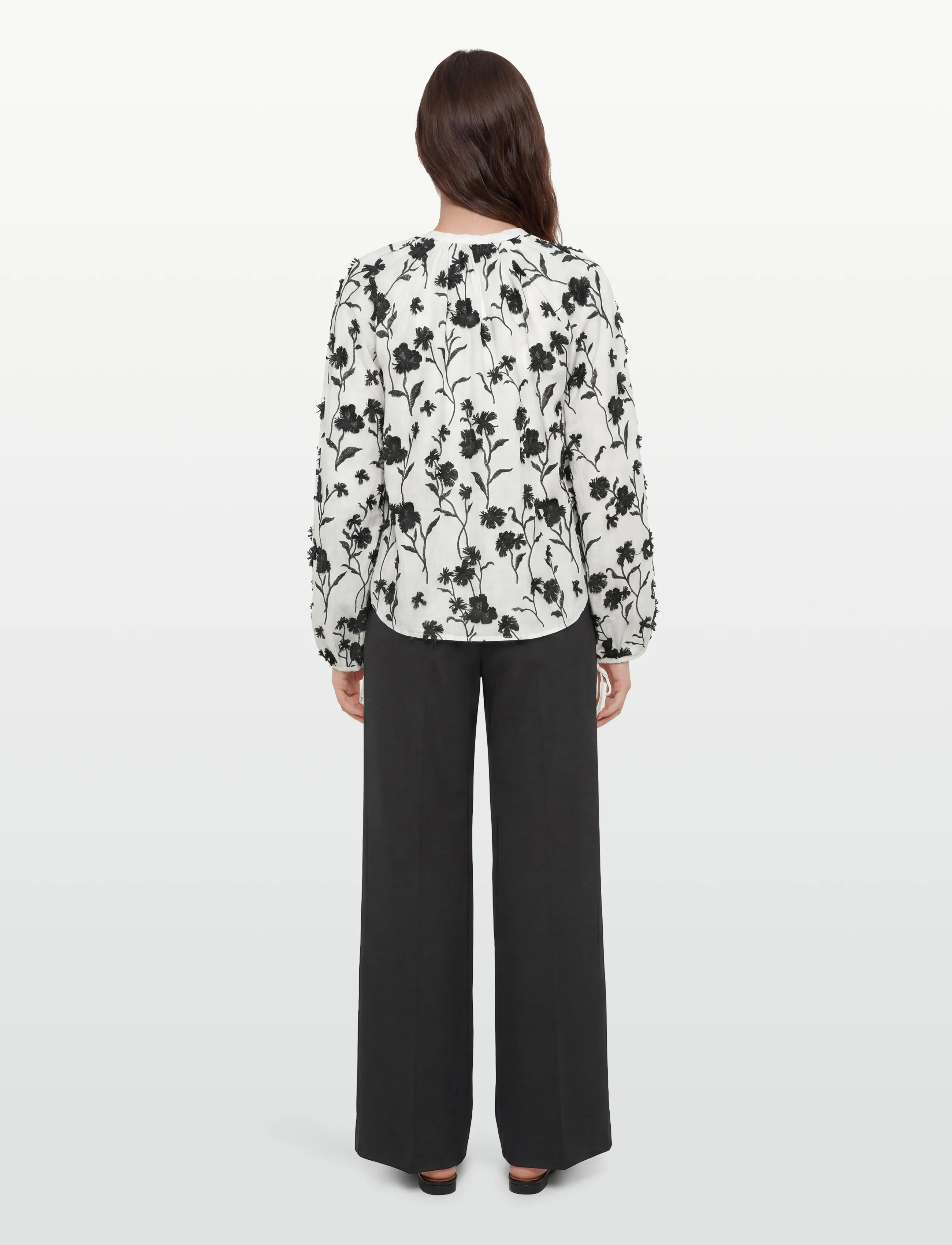 Twist & Tango - Azalea Blouse - pikkade varrukatega pluusid - black - 4