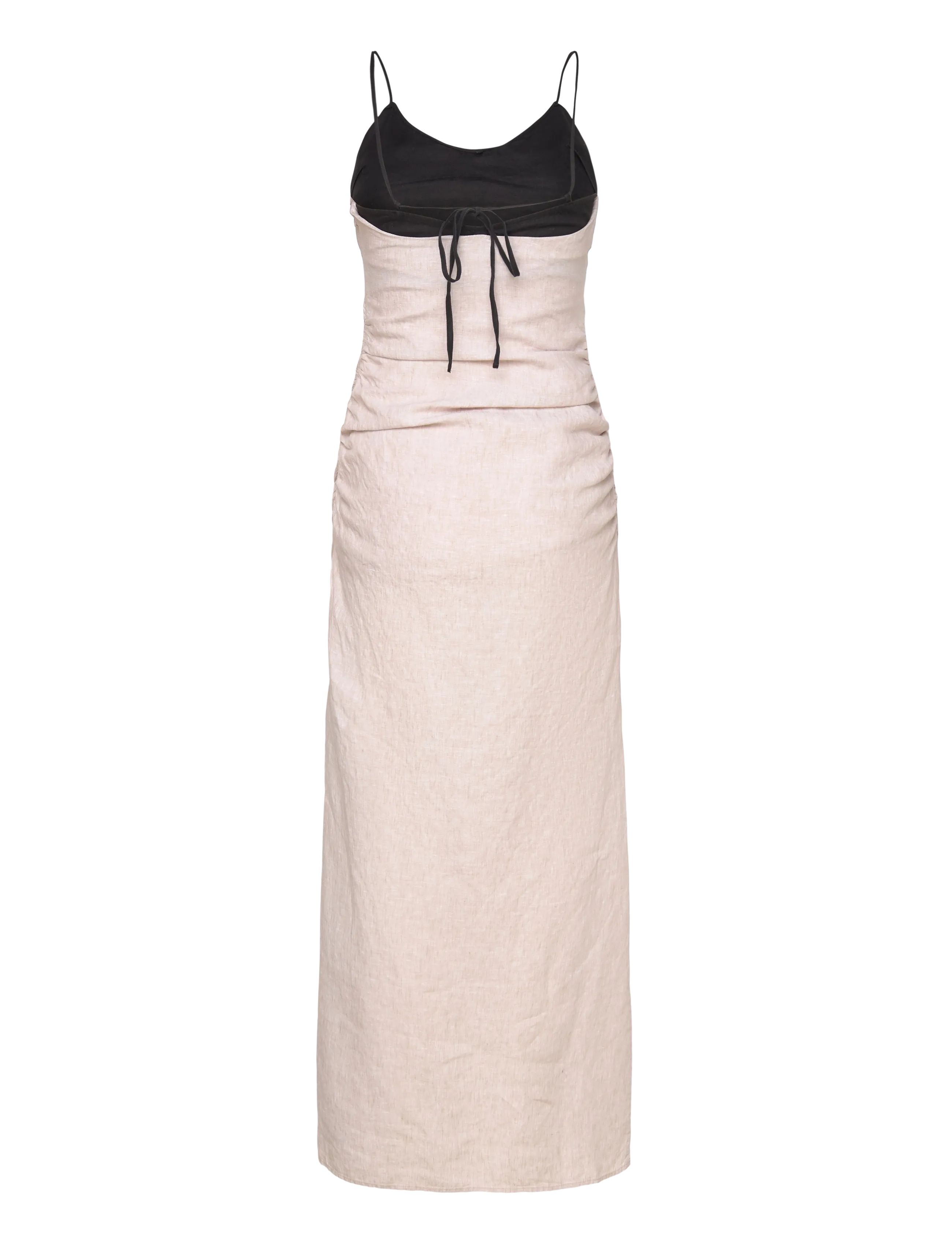 Twist & Tango - Agnes Linen Dress - maxi kjoler - beige melange - 2