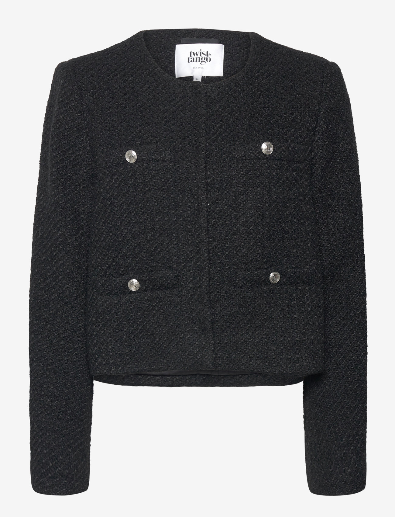 Twist & Tango - Norah Wool Tweed Jacket - black - 0