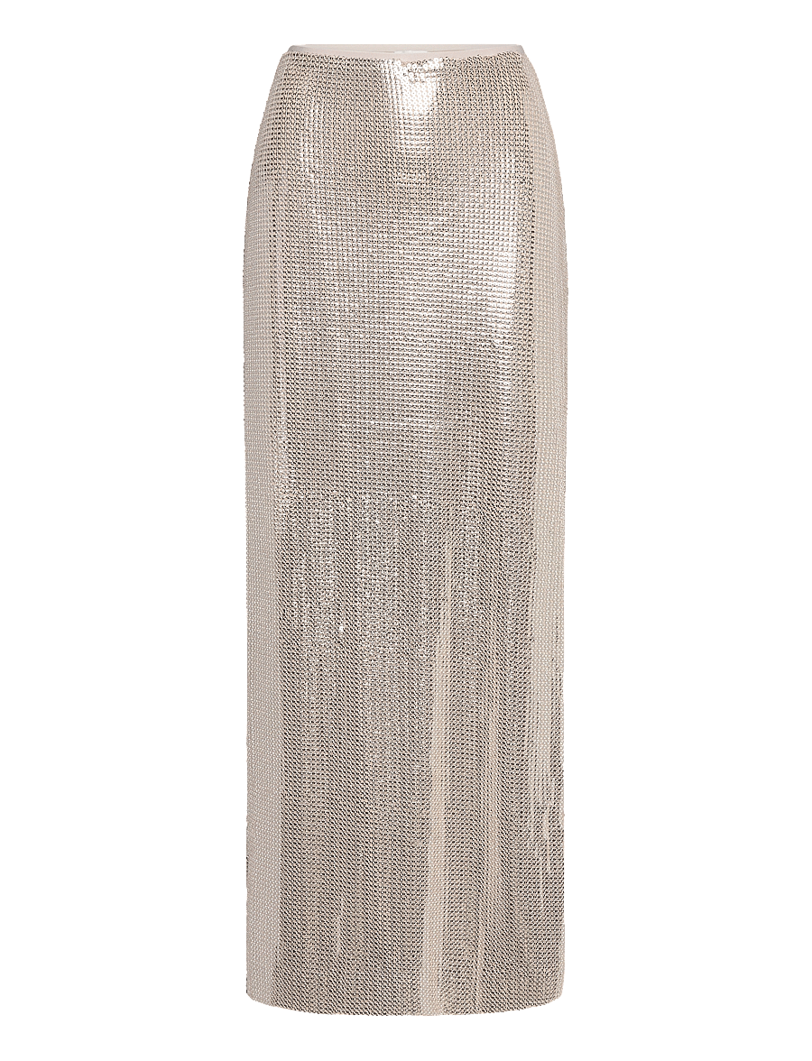 Twist & Tango - Georgia Sequin Skirt - paillettenrokken - oyster grey - 0