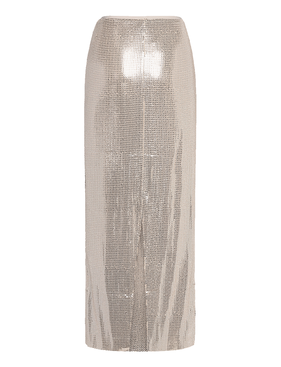 Twist & Tango - Georgia Sequin Skirt - paillettenrokken - oyster grey - 1