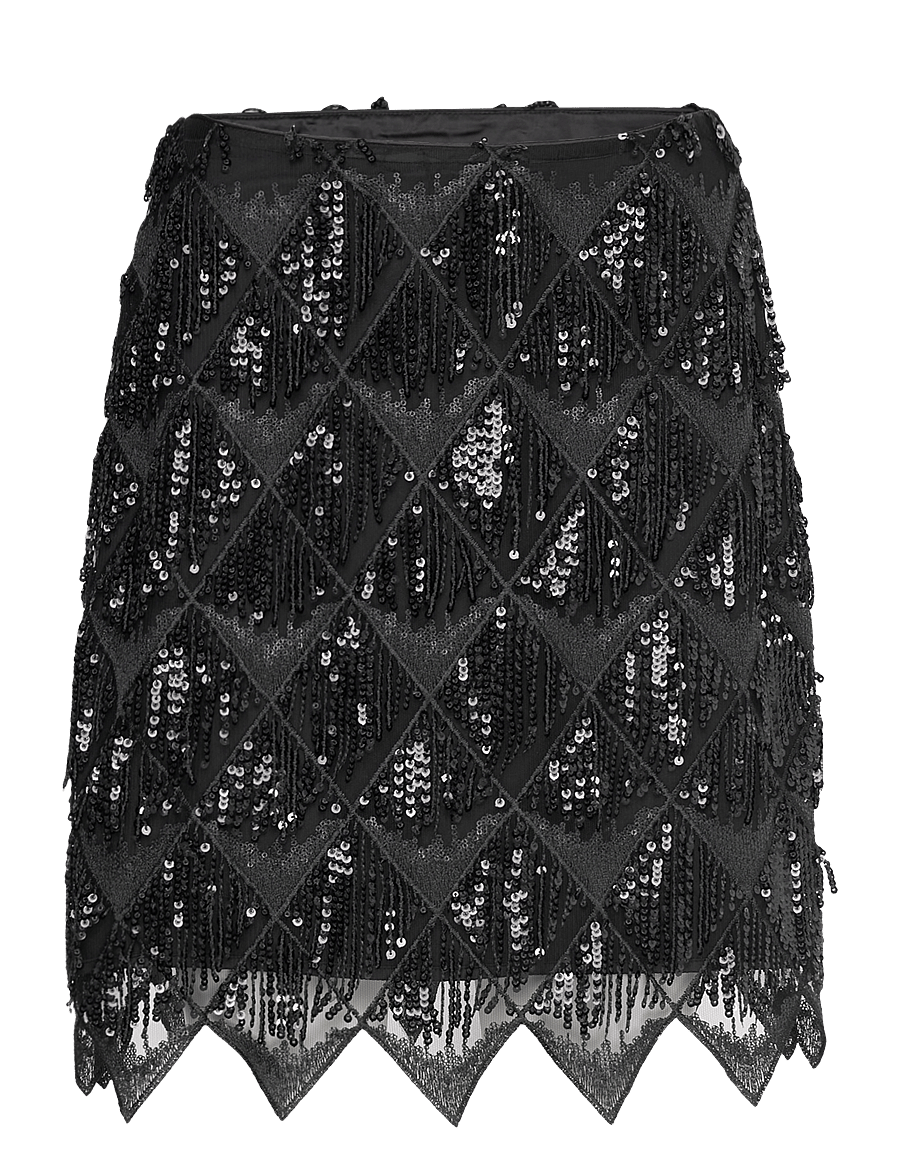 Twist & Tango - Melvina Sequin Skirt - pailletten-röcke - black - 1