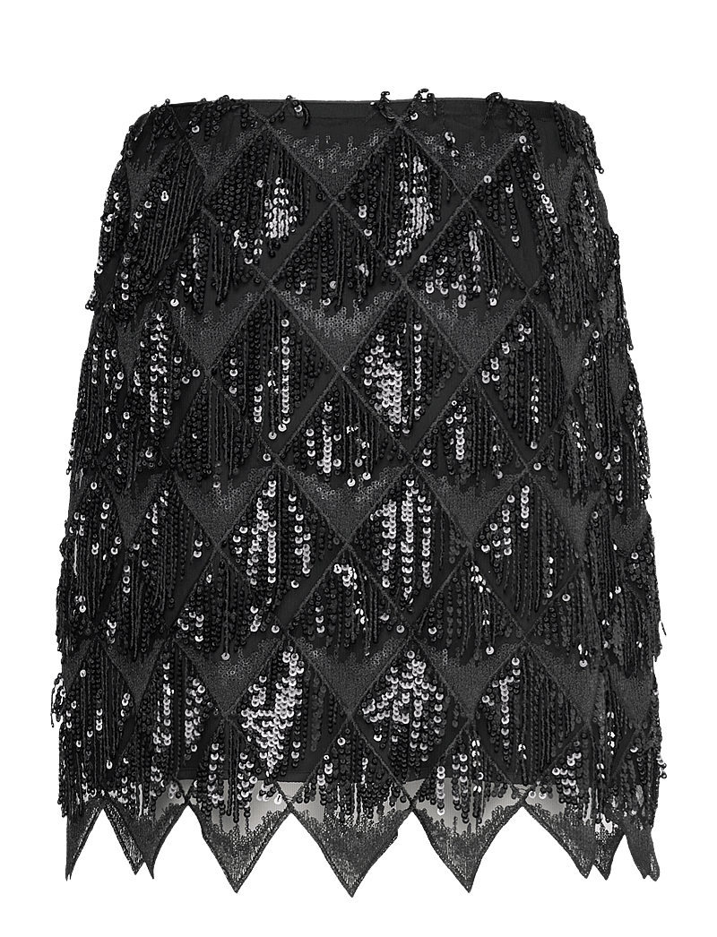Twist & Tango - Melvina Sequin Skirt - paljettkjolar - black - 1