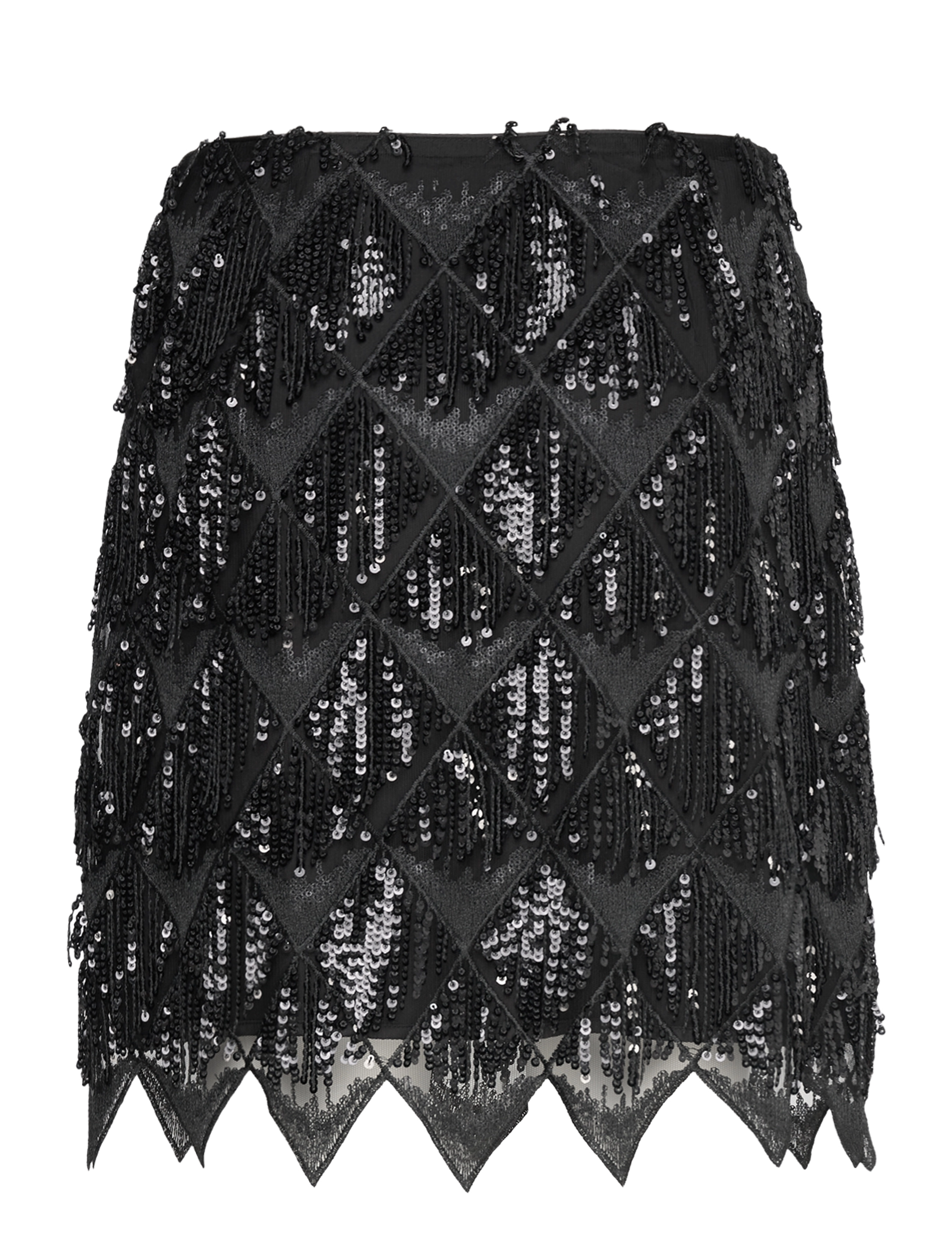 Twist & Tango - Melvina Sequin Skirt - sequin skirts - black - 1