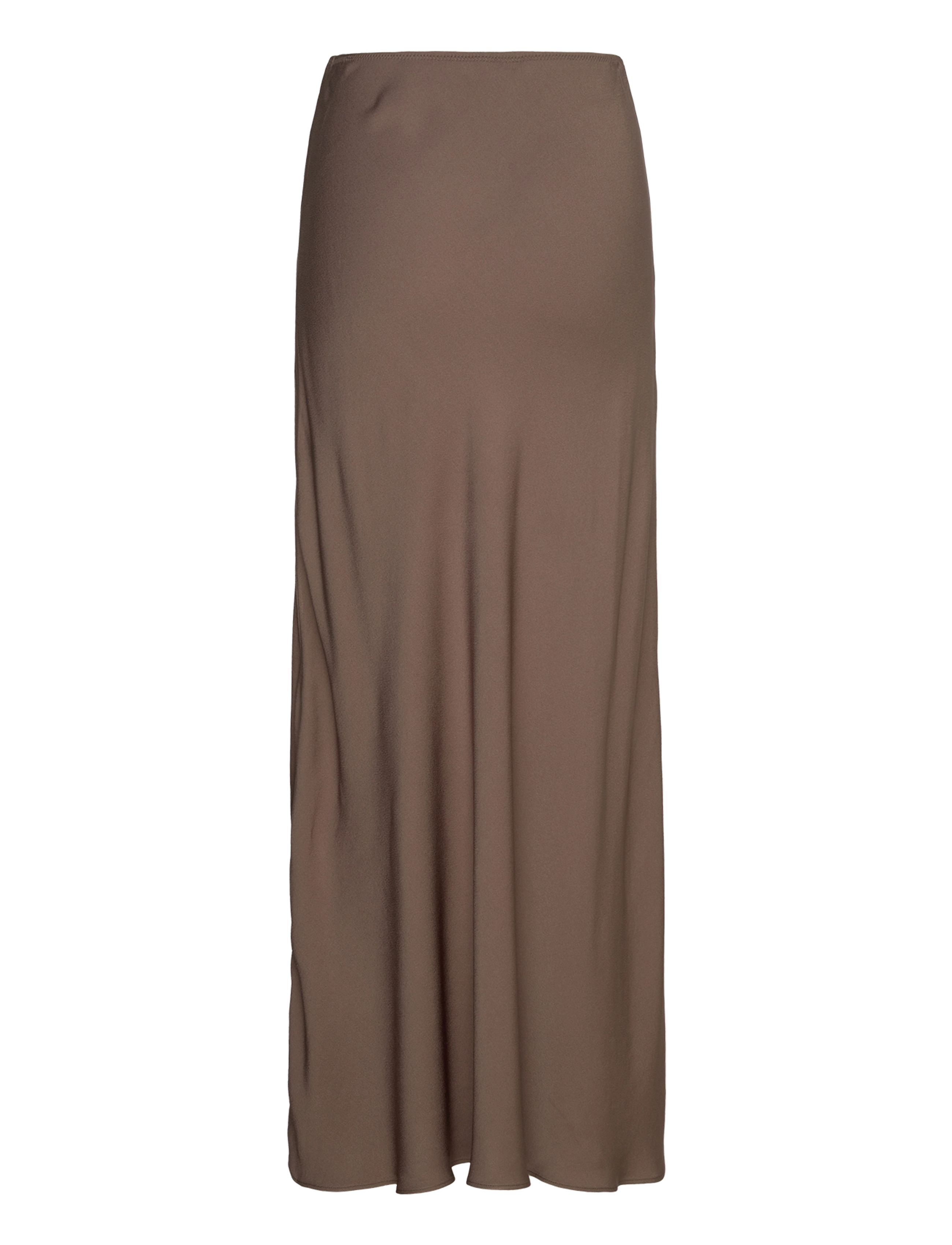 Twist & Tango - Tyne Satin Midi Skirt - dk truffle - 1