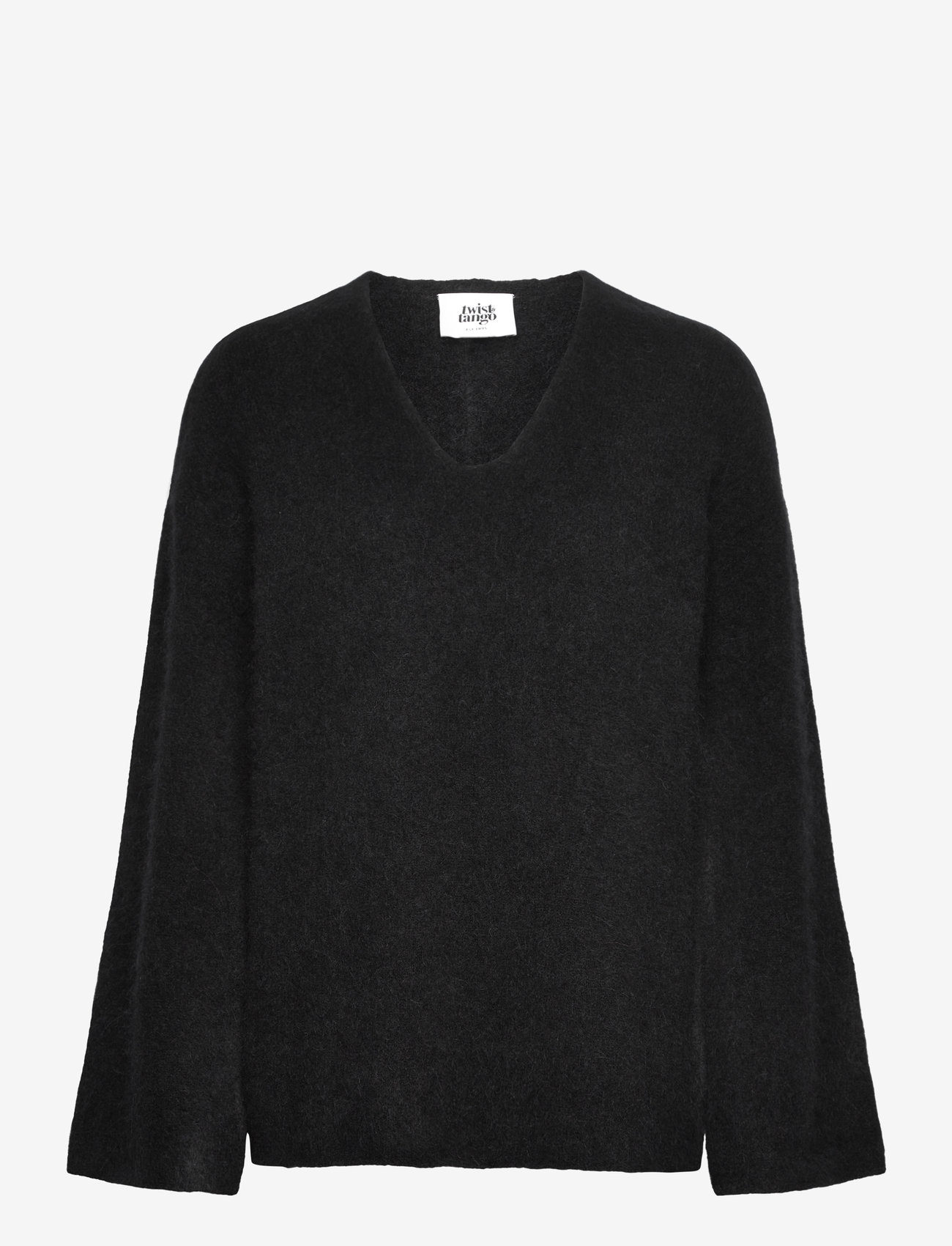 Twist & Tango - Nessia Knitted Sweater - striktrøjer - black - 0