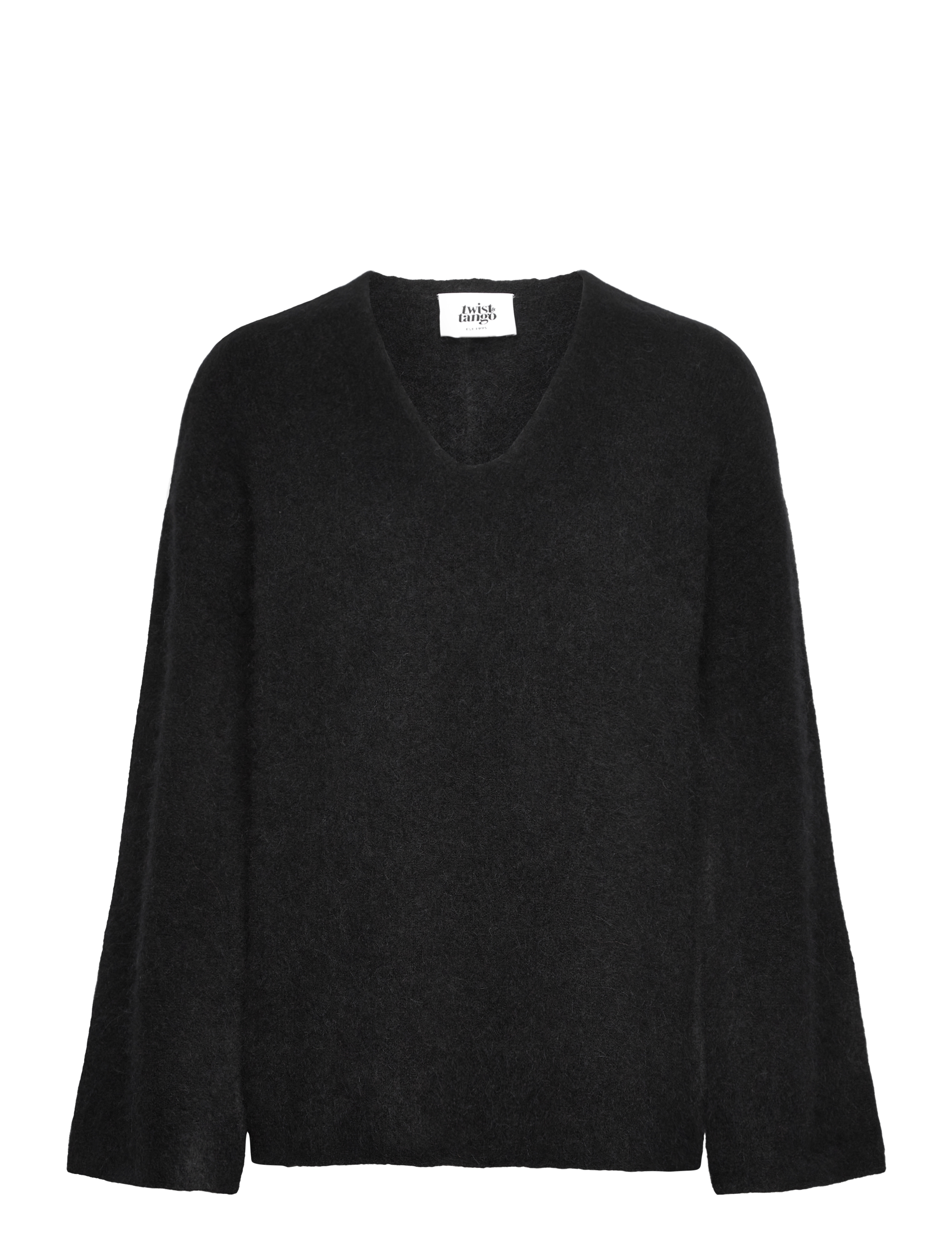 Twist & Tango Nessia Knitted Sweater - Tøj - BLACK / black