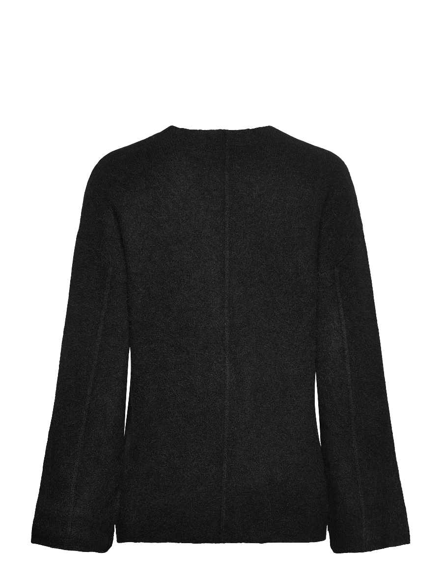 Twist & Tango - Nessia Knitted Sweater - striktrøjer - black - 2