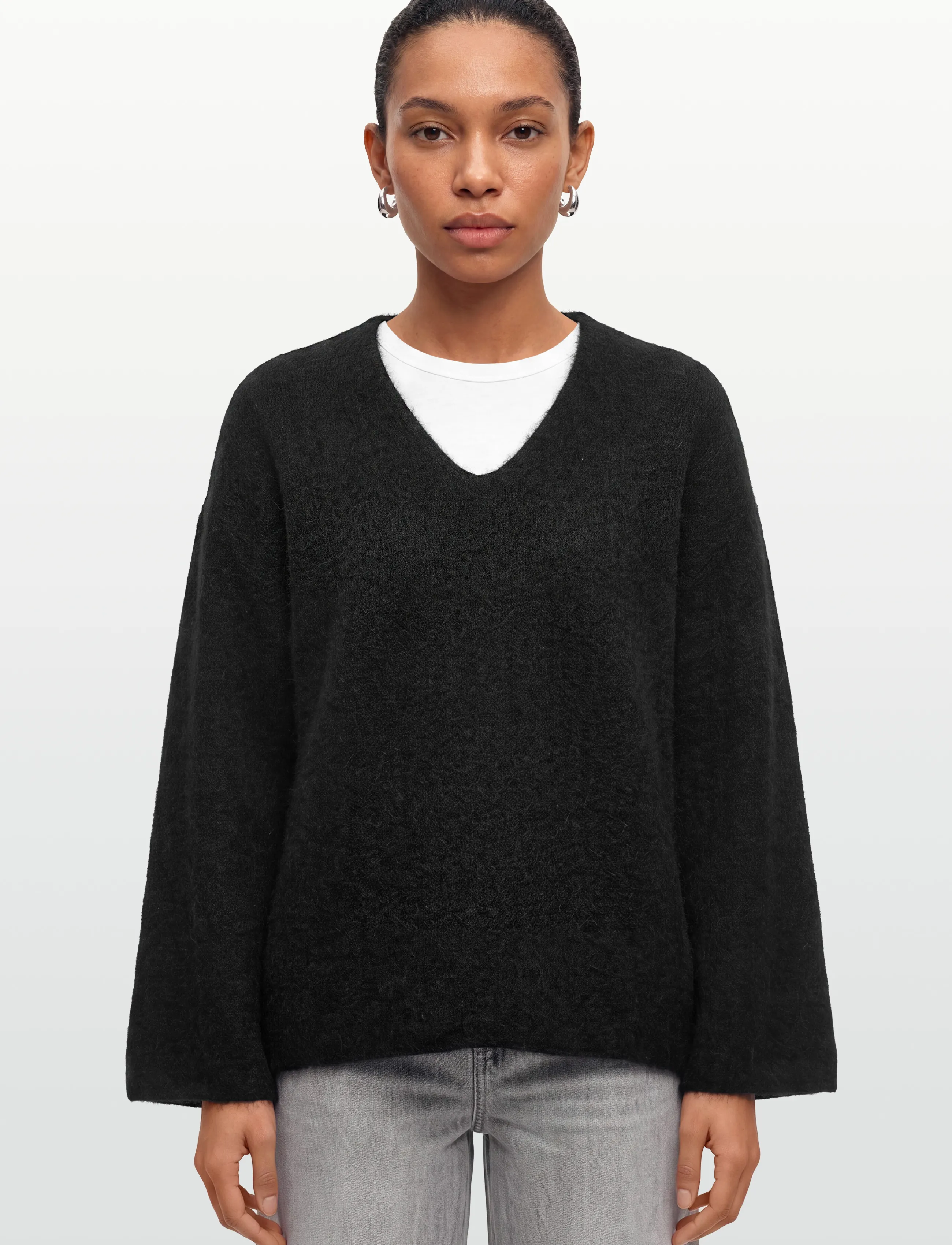 Twist & Tango - Nessia Knitted Sweater - jumpers - black - 3