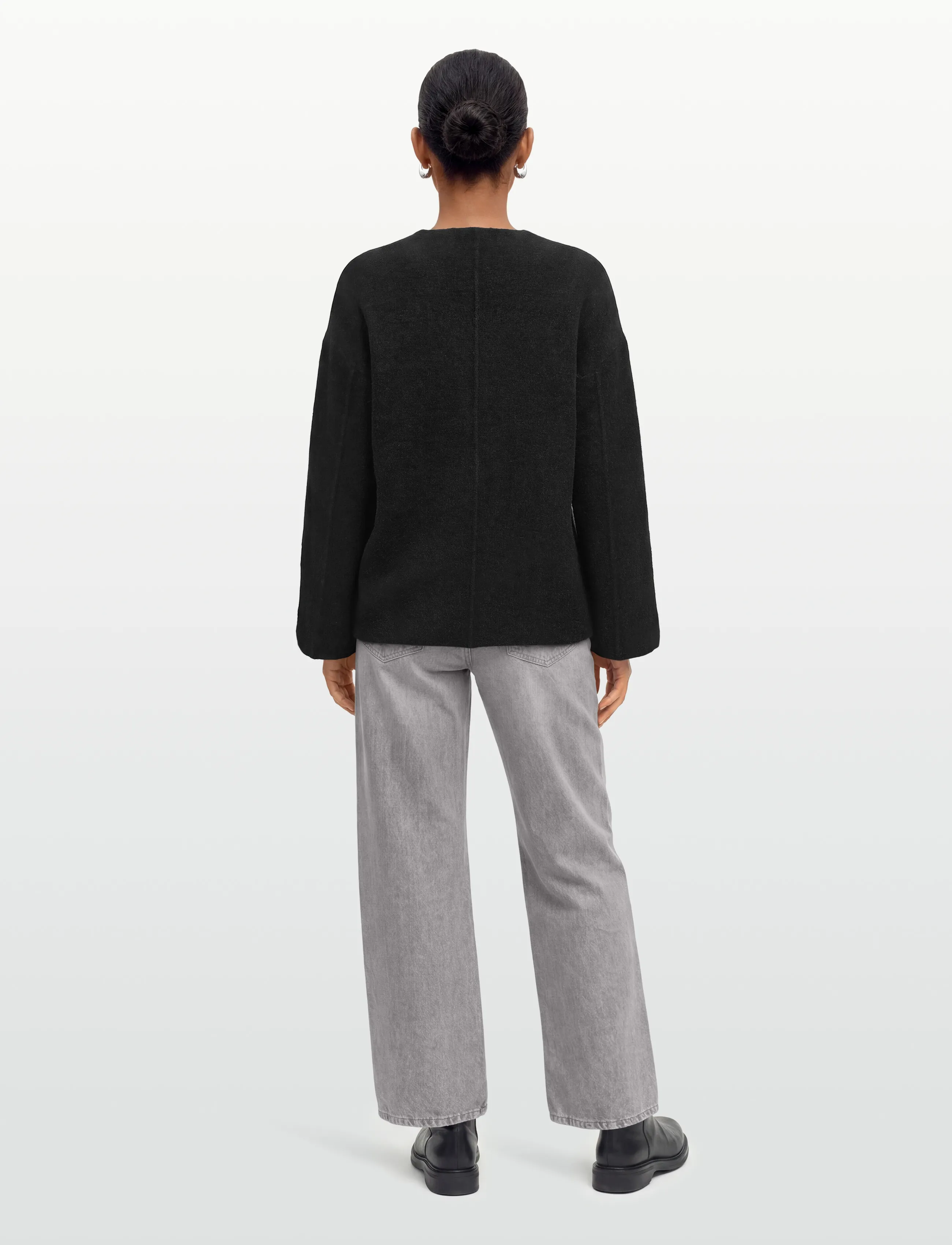 Twist & Tango - Nessia Knitted Sweater - jumpers - black - 4
