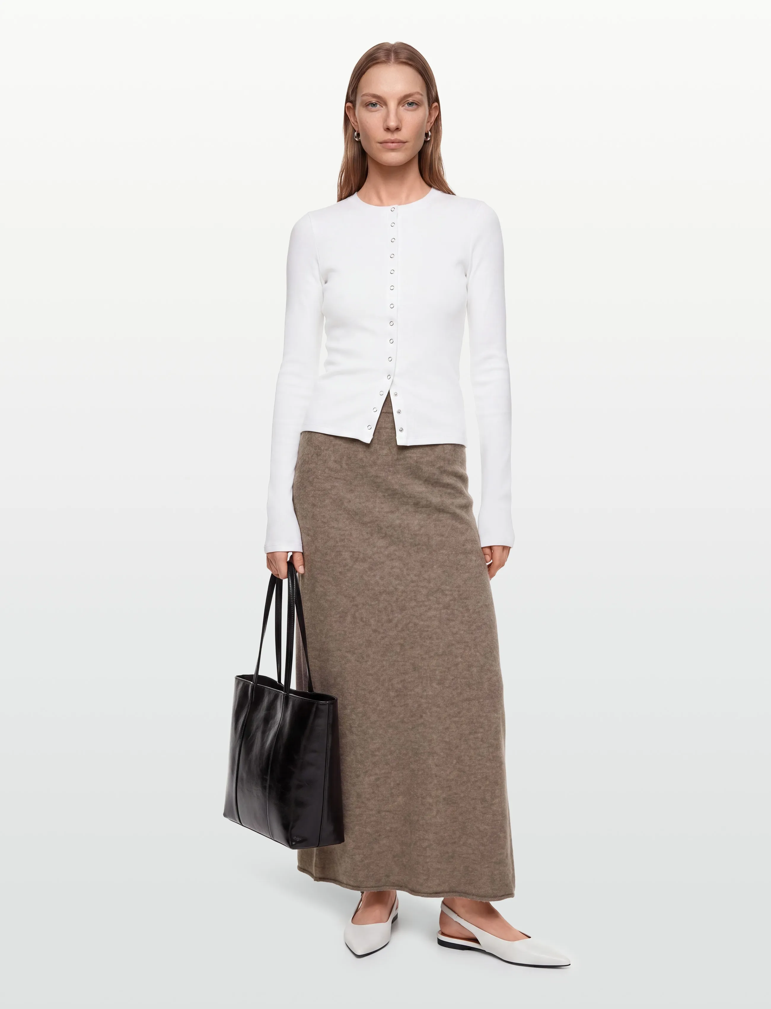 Twist & Tango - Mora Knitted Skirt - strickröcke - dk truffle - 0