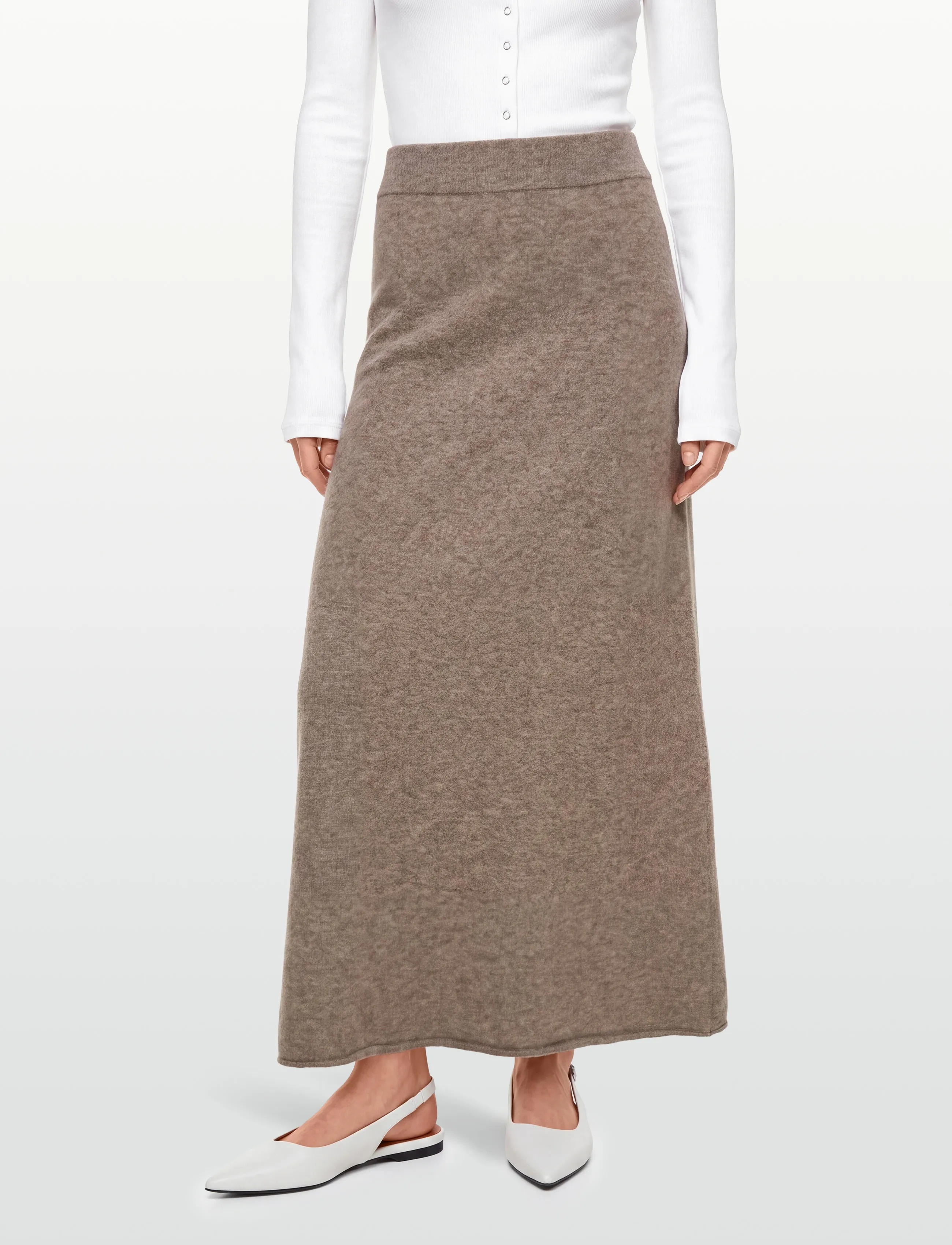 Twist & Tango - Mora Knitted Skirt - strickröcke - dk truffle - 3