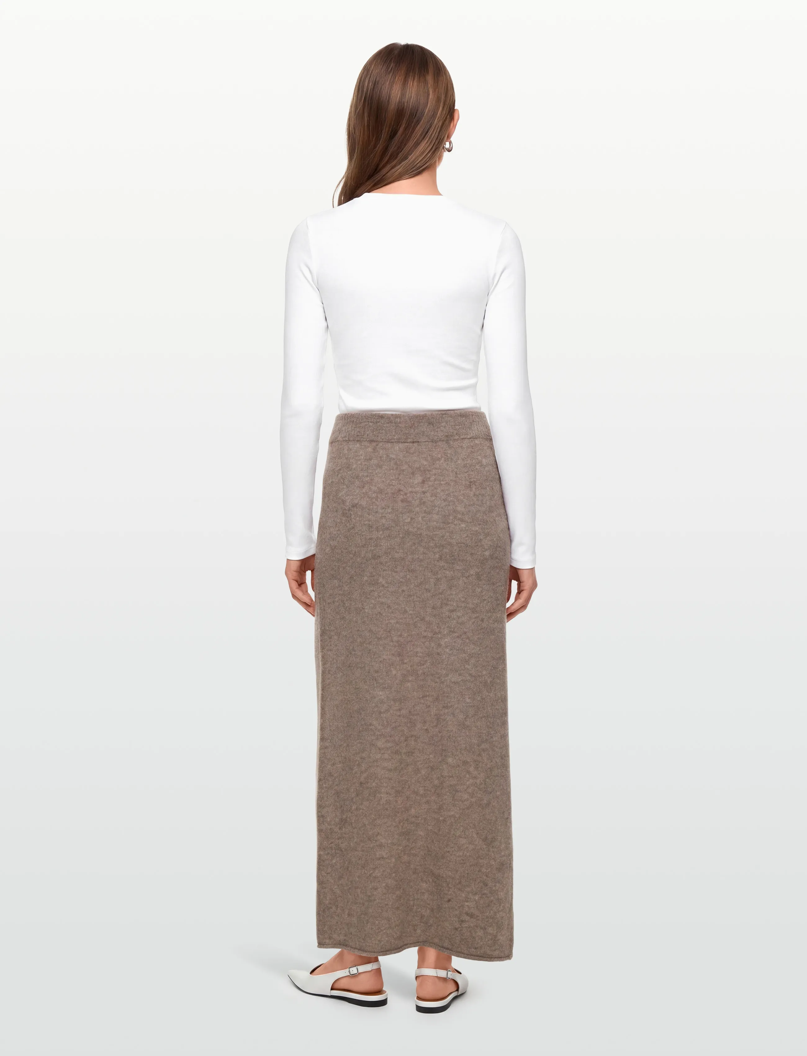Twist & Tango - Mora Knitted Skirt - strickröcke - dk truffle - 4