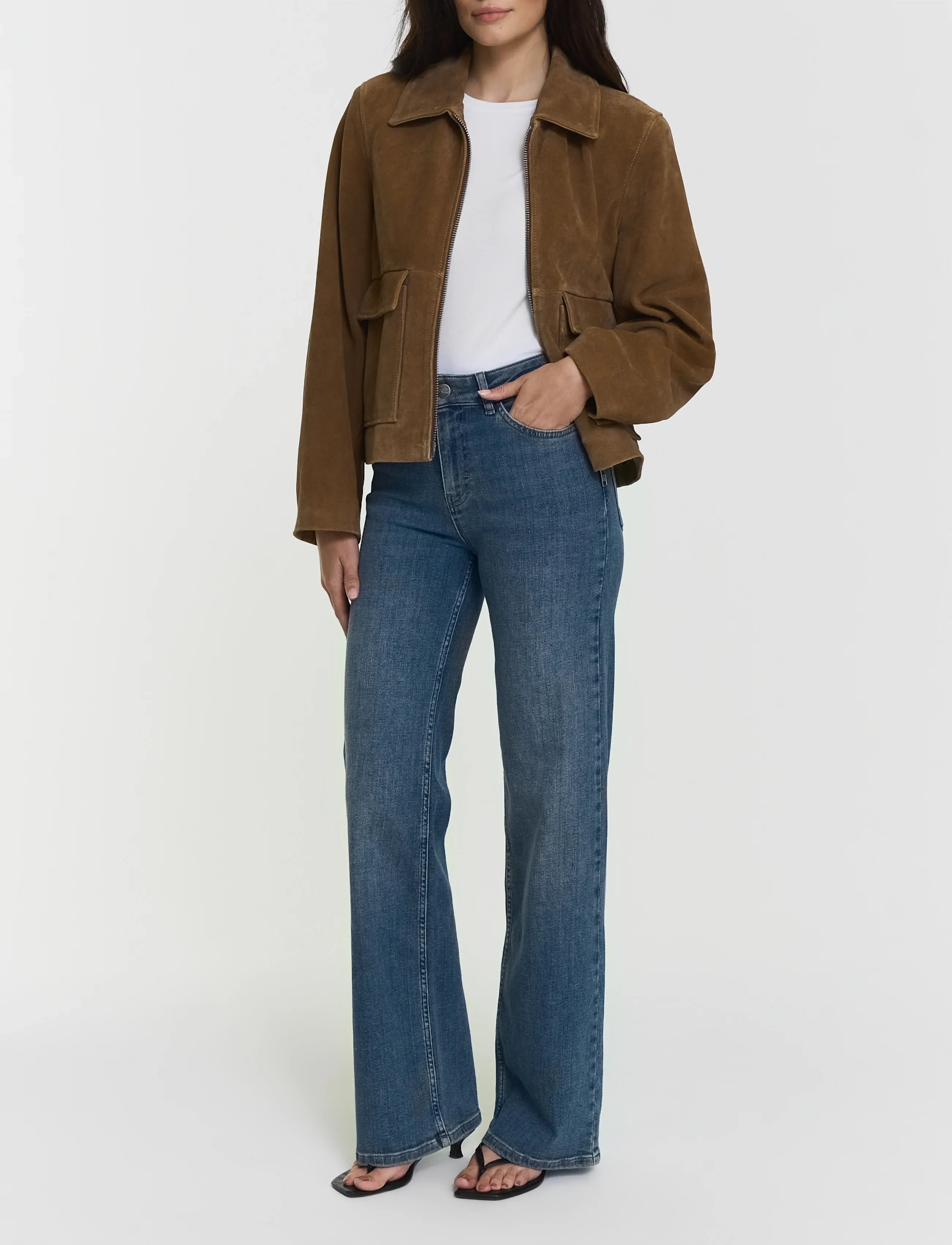 Twist & Tango Nora Jeans, 31, Blau - Straight-regular, Toej-til-kvinder