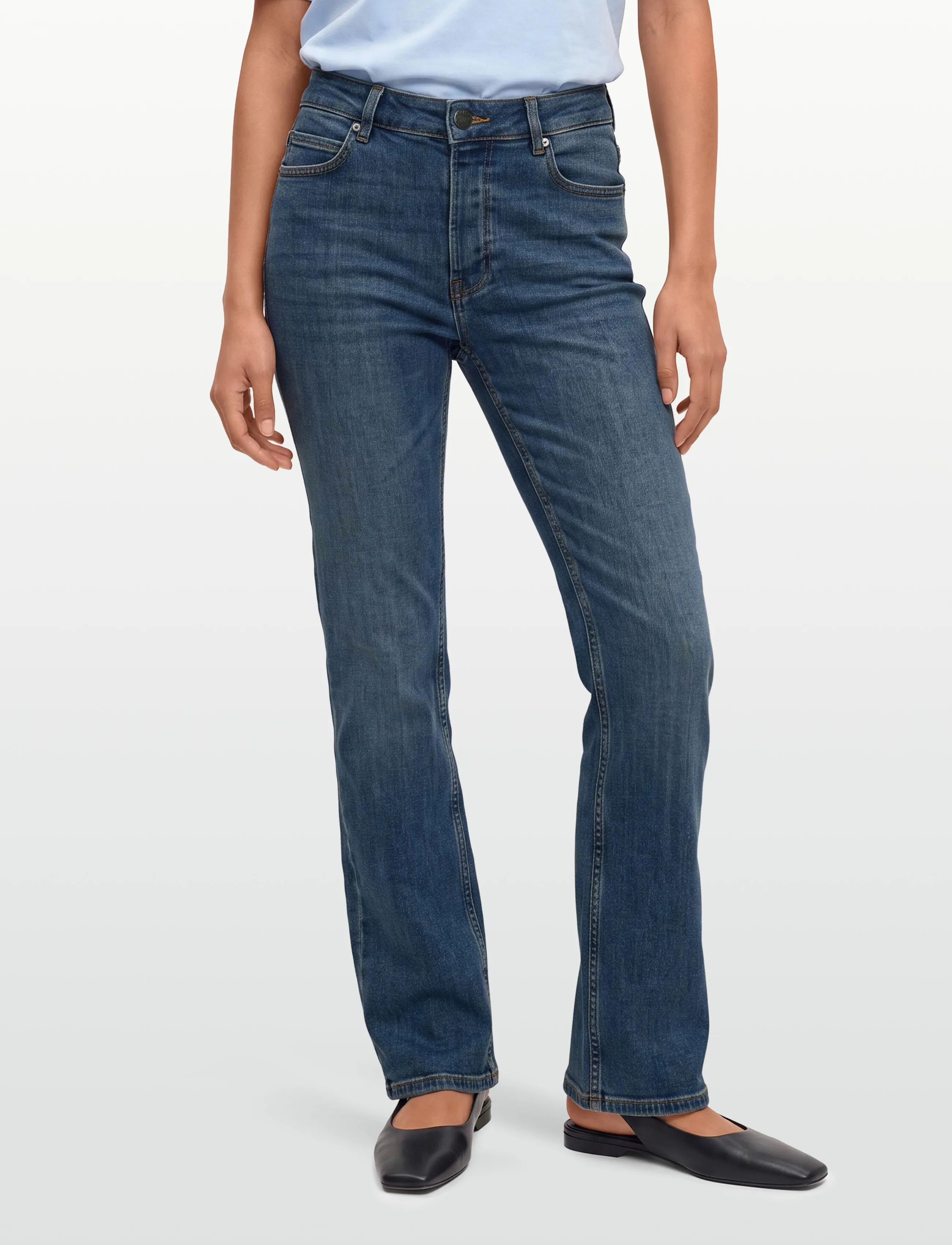 Twist & Tango - Sally Comfort Jeans - kitsad teksad - blue wash - 3