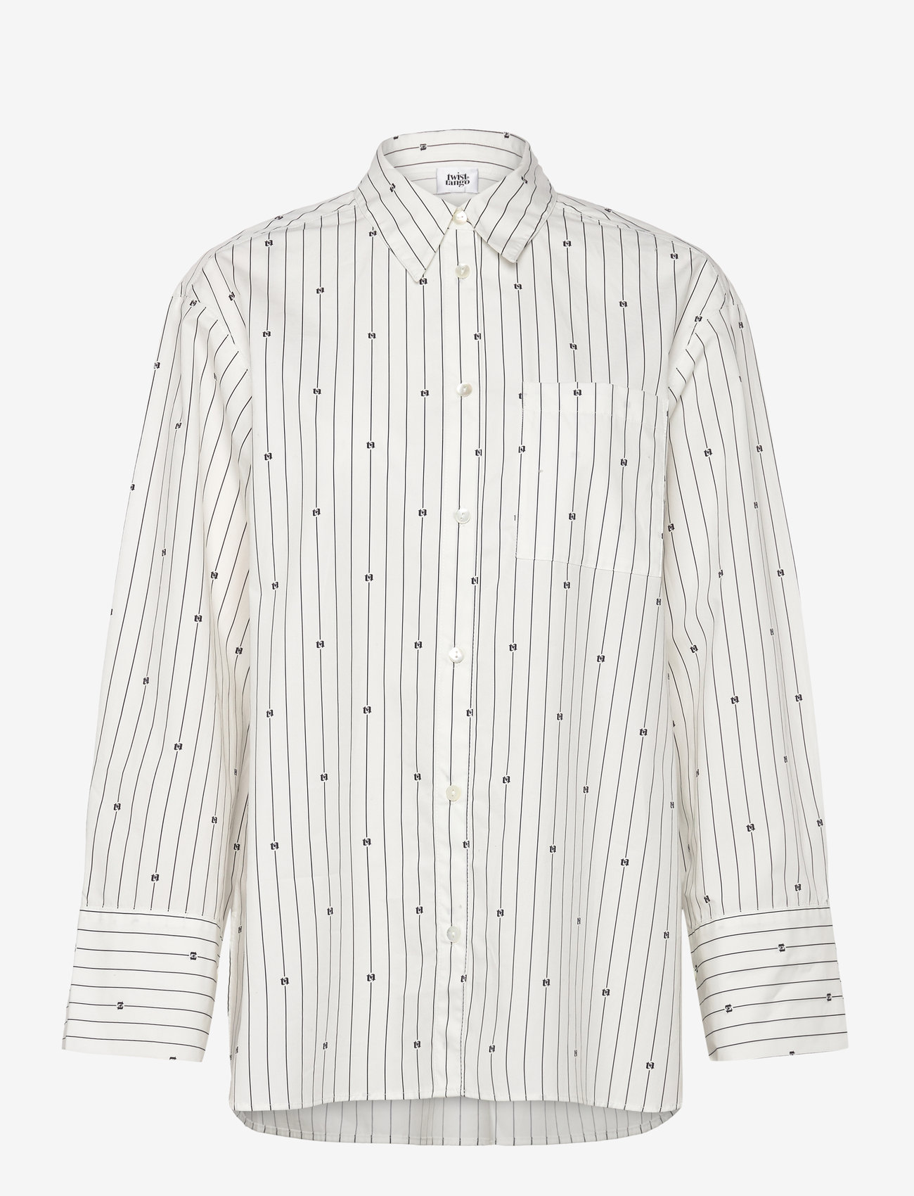Twist & Tango - Fiona Logo Shirt - graphic logo stripe - 0