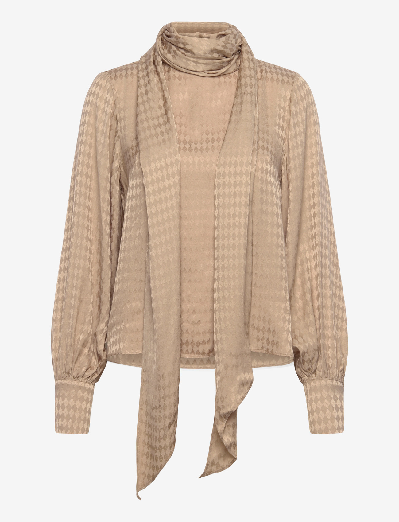Twist & Tango - Wilette Blouse - langärmlige blusen - lt fawn - 0