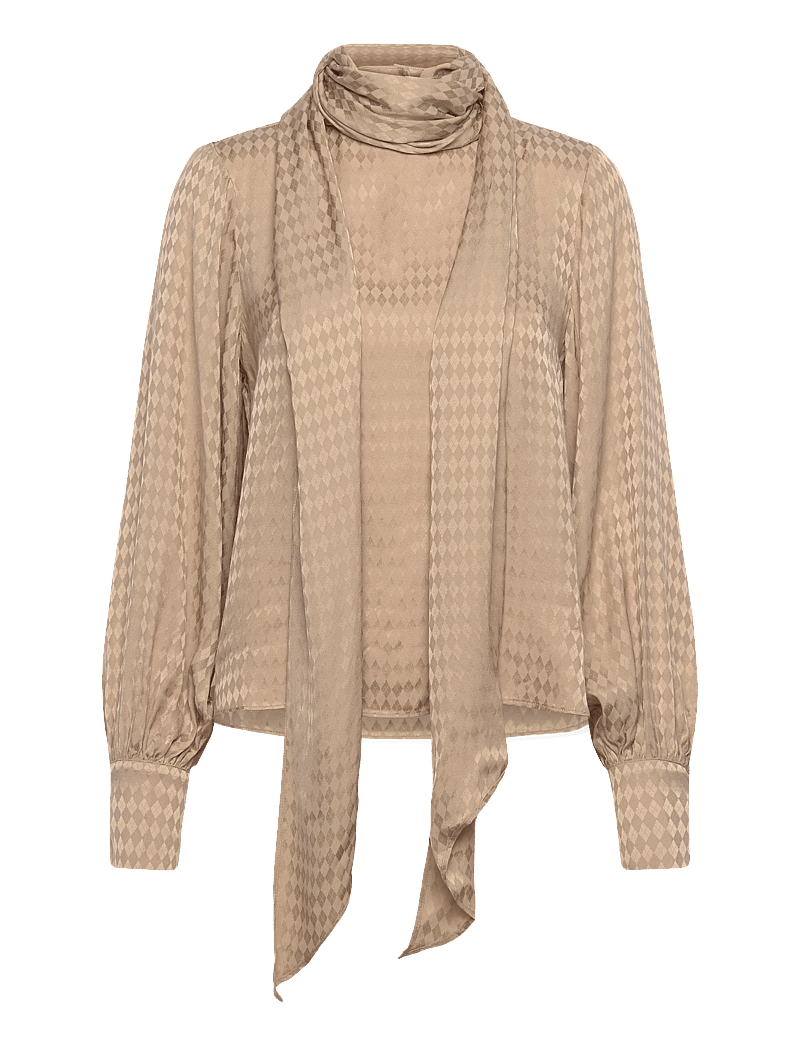 Twist & Tango - Wilette Blouse - langärmlige blusen - lt fawn - 0