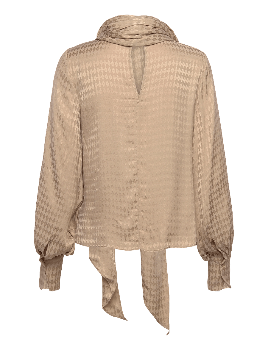 Twist & Tango - Wilette Blouse - langærmede bluser - lt fawn - 1