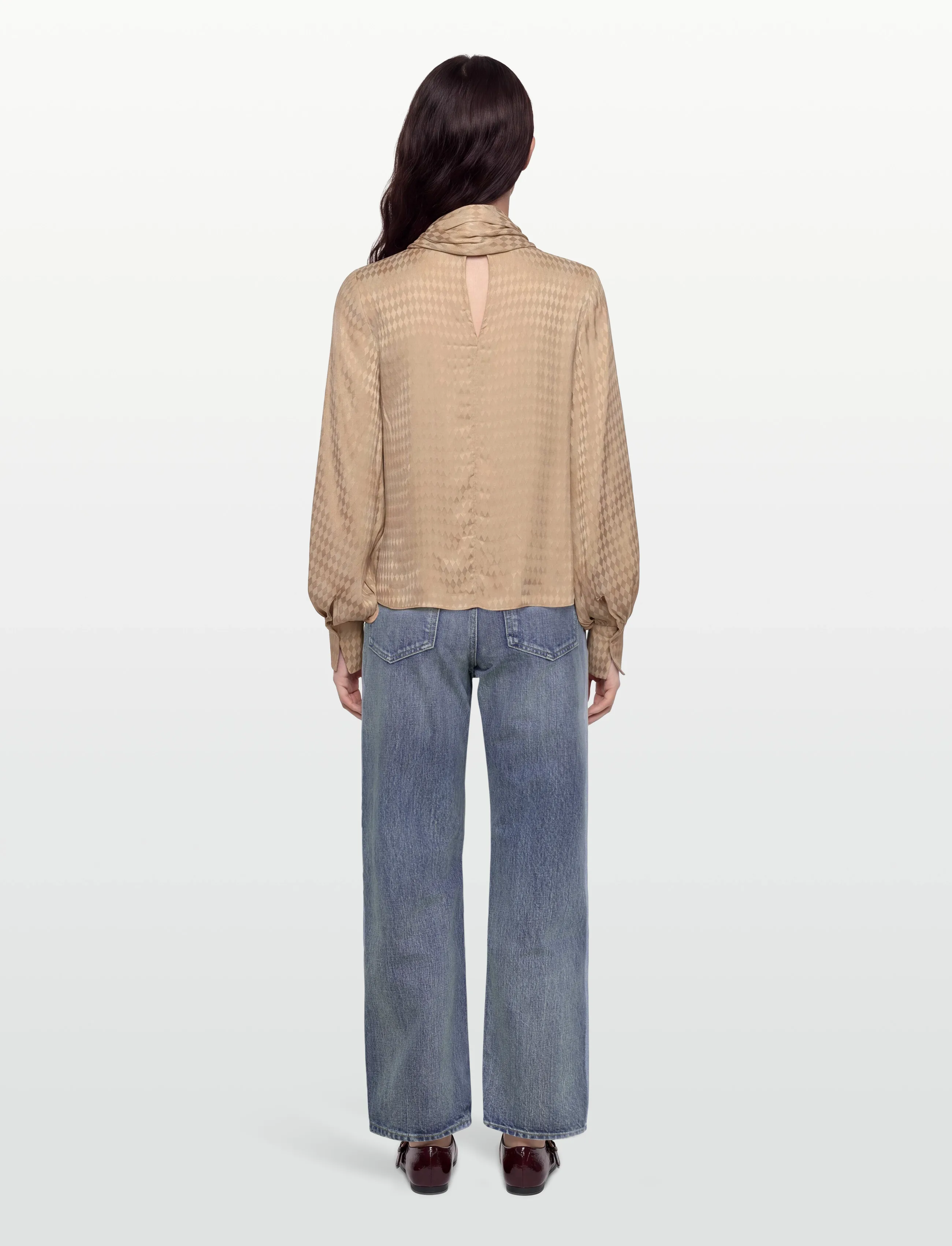 Twist & Tango - Wilette Blouse - långärmade blusar - lt fawn - 5