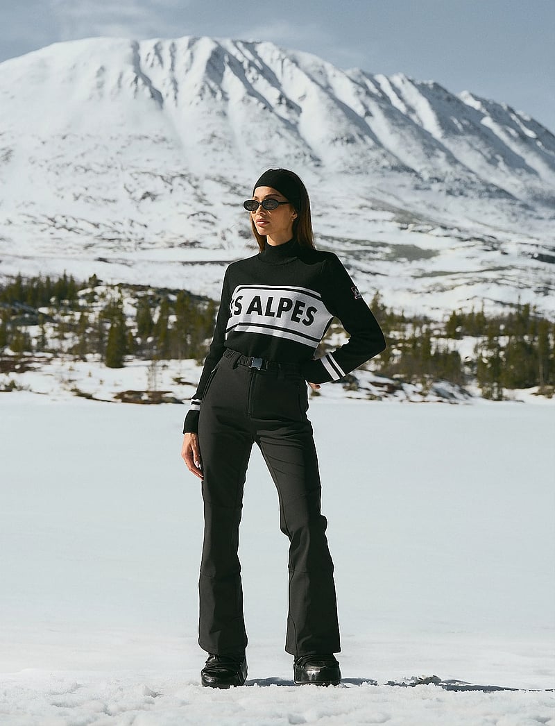 Twist & Tango - Les Alpes Knitted Sweater - strik - black - 0