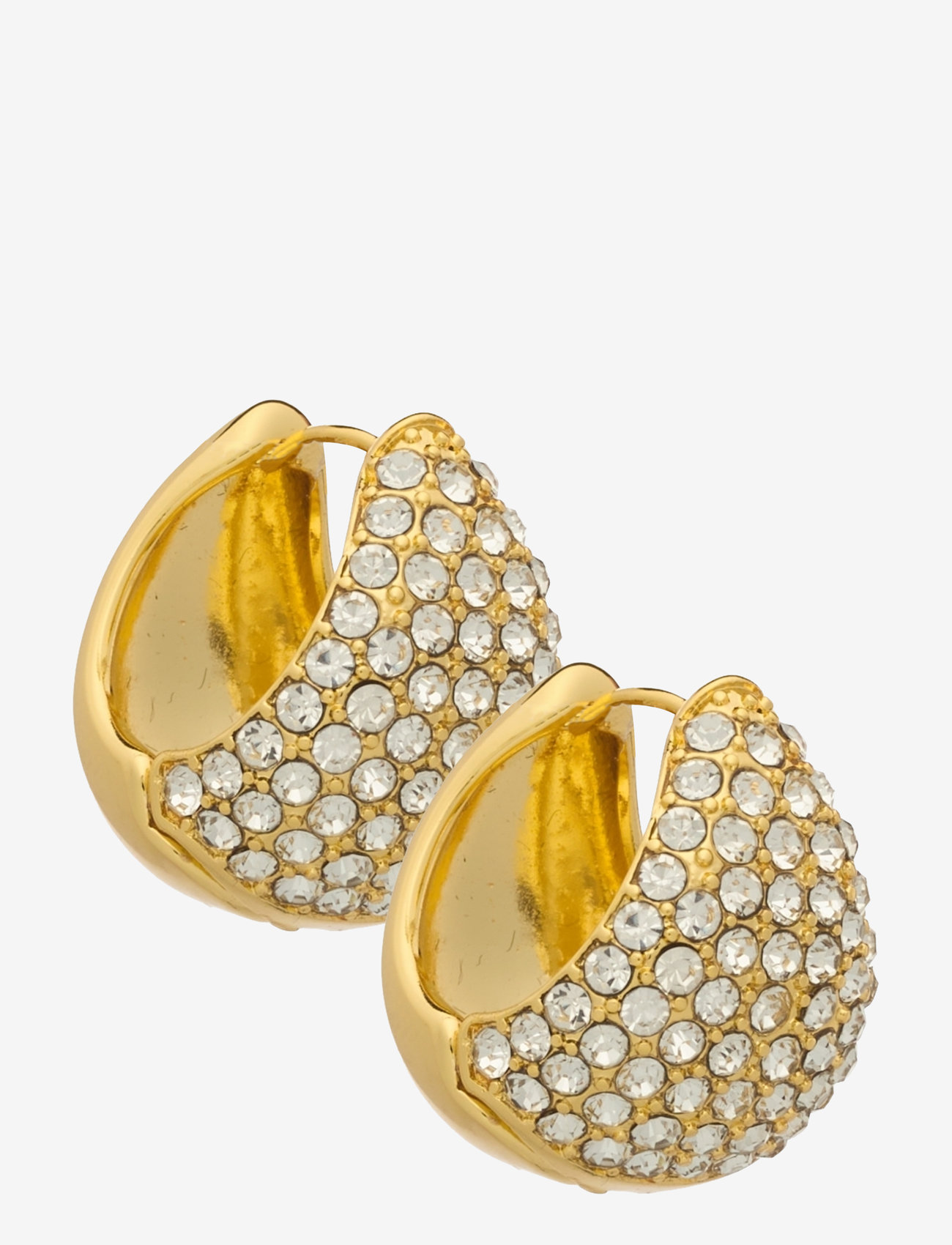 Twist & Tango - Duni Rhinestone Earrings - gold plated - 0