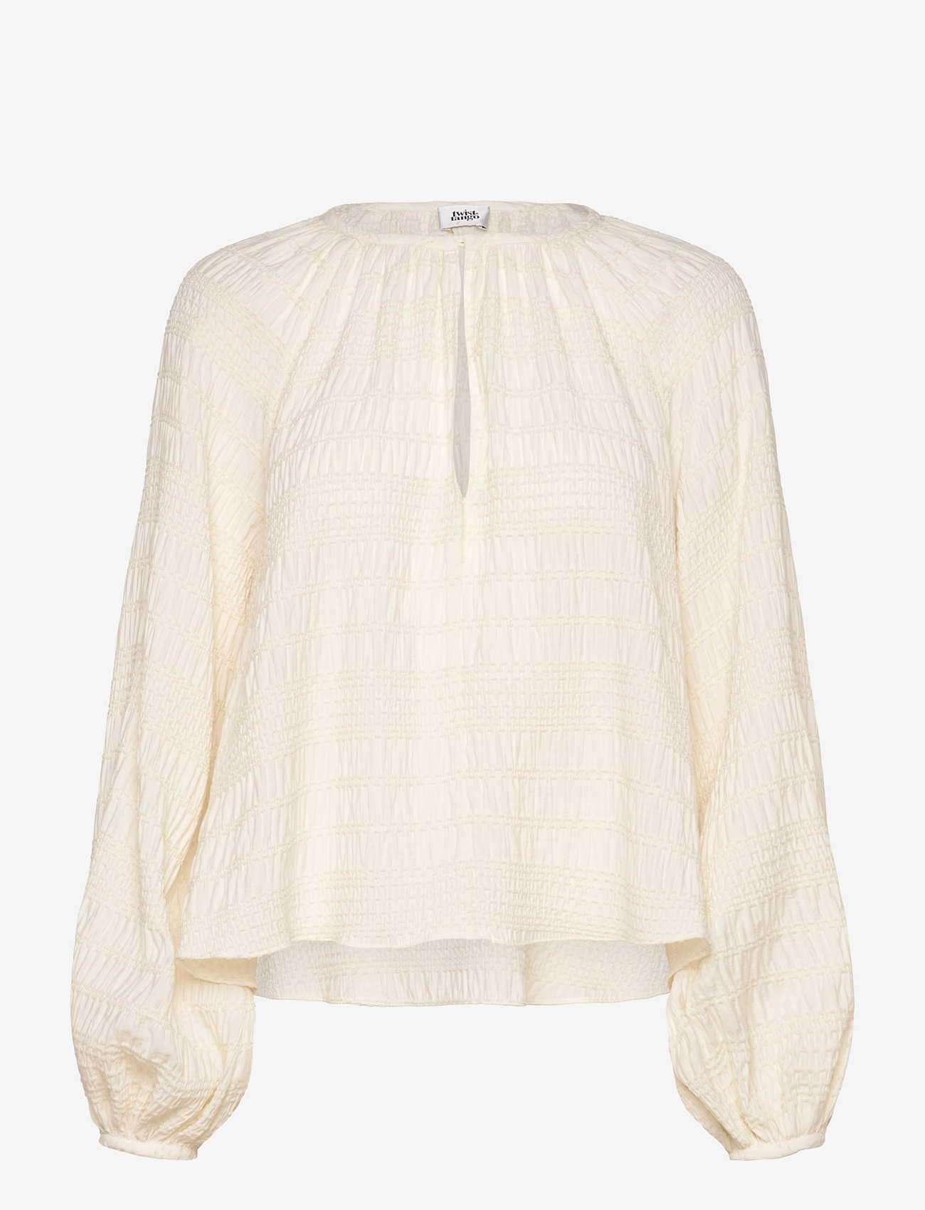 Twist & Tango - Arwen Blouse - langärmlige blusen - ivory - 0
