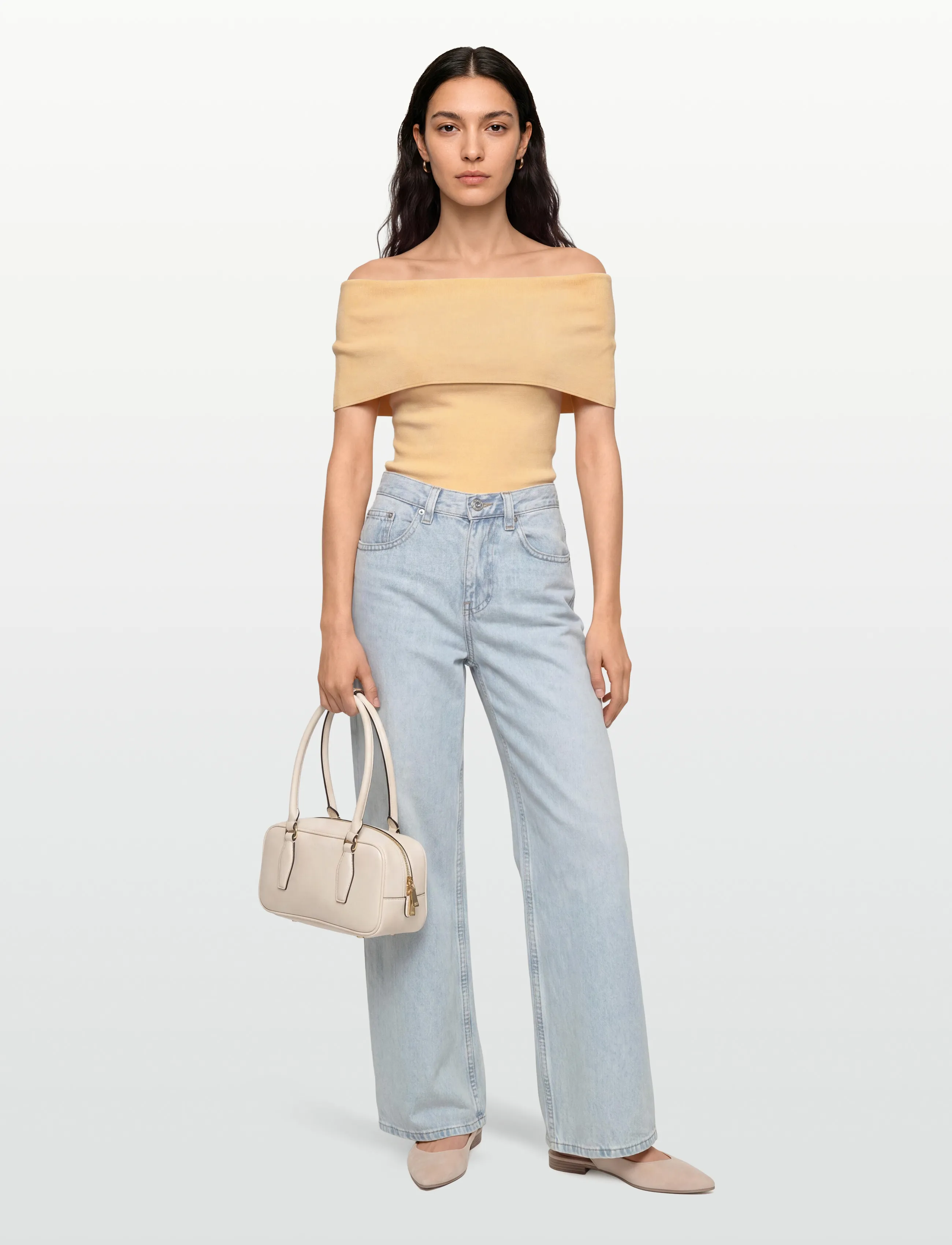 Twist & Tango Beatriz Knitted Top, XL, Yellow, T-Shirts & Toppe > Kortærmede, Dame