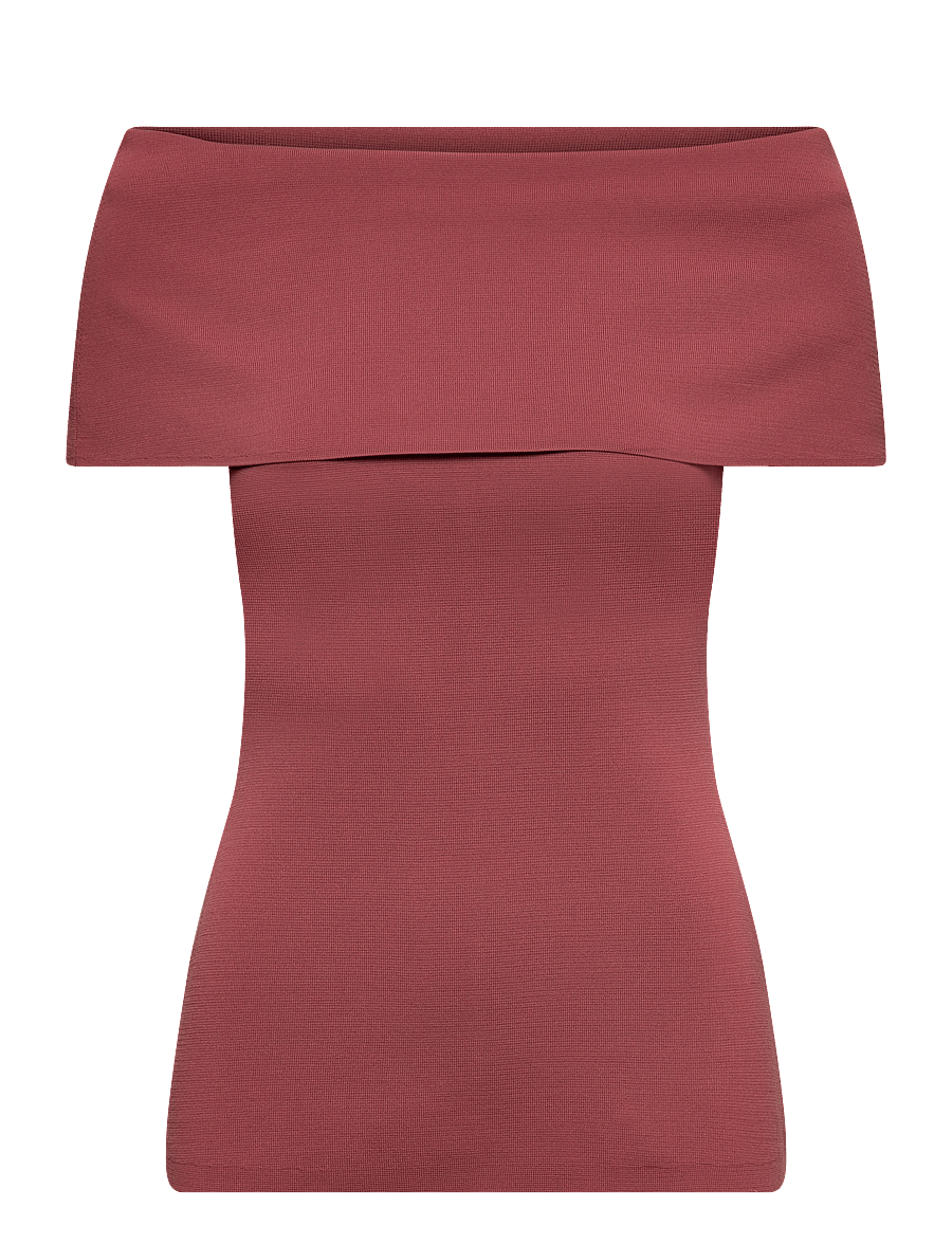 Twist & Tango - Beatriz Knitted Top - t-shirts - rouge - 0