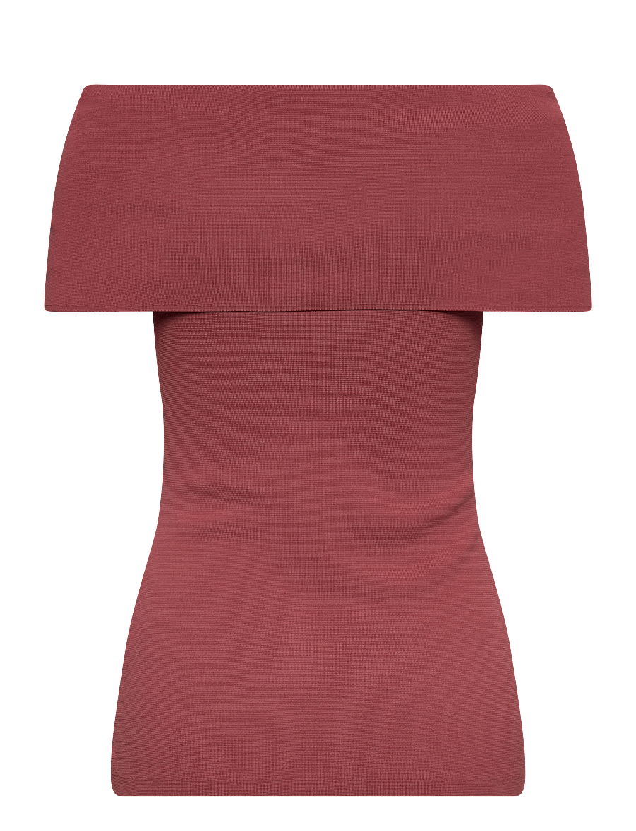 Twist & Tango - Beatriz Knitted Top - t-shirts - rouge - 1