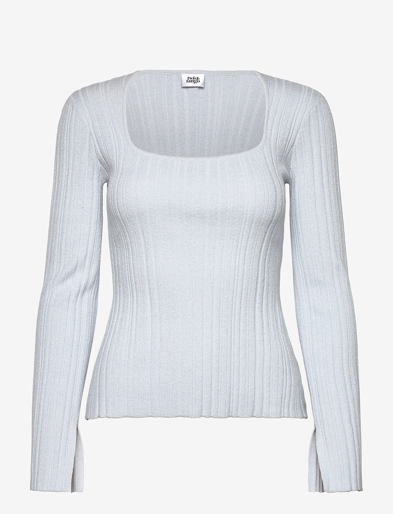 Twist & Tango - Corinne Knitted Top - langærmede toppe - light sky - 1