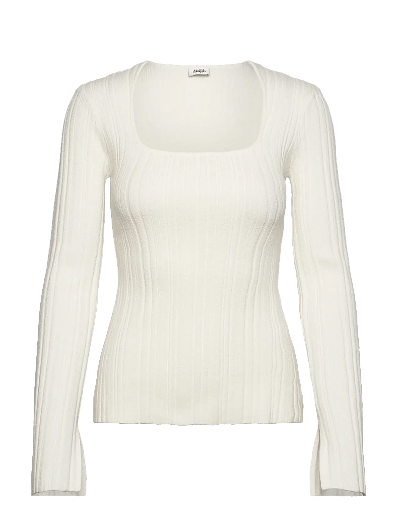 Twist & Tango - Corinne Knitted Top - pikkade varrukatega alussärgid - off white - 0