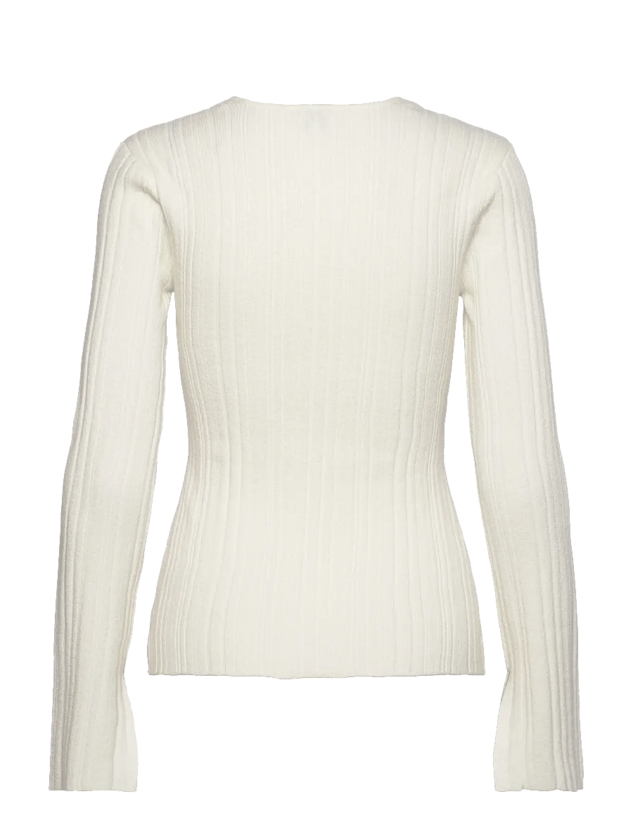 Twist & Tango - Corinne Knitted Top - langärmlige tops - off white - 1